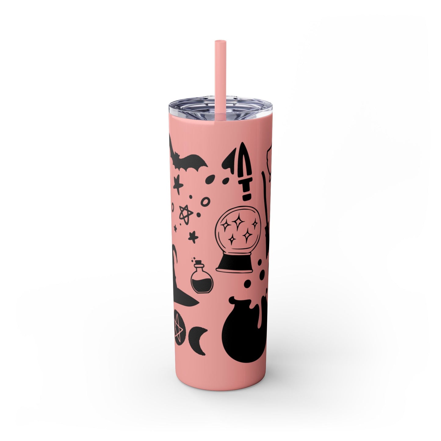 Skinny Tumbler with Straw, 20oz