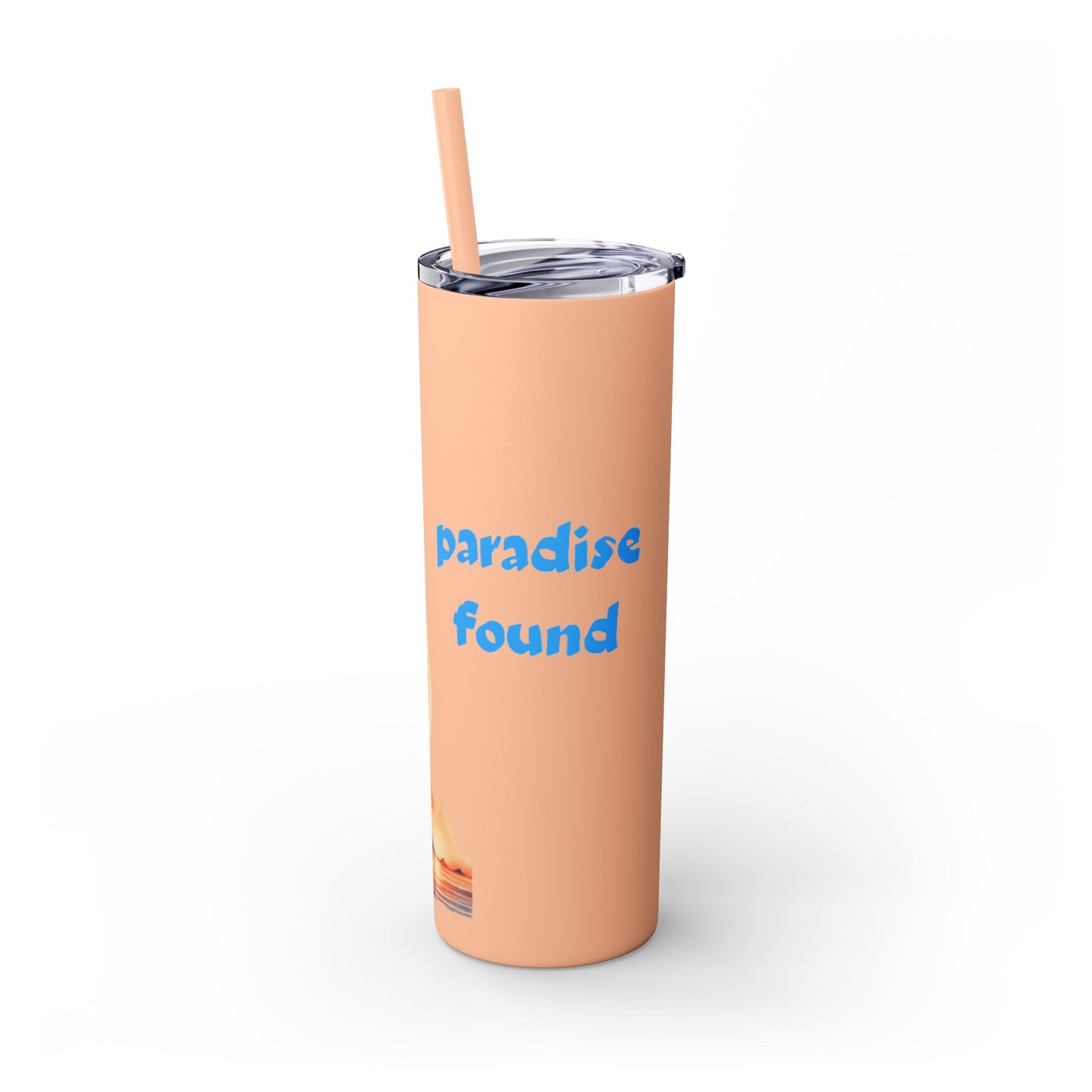 Skinny Tumbler with Straw, 20oz