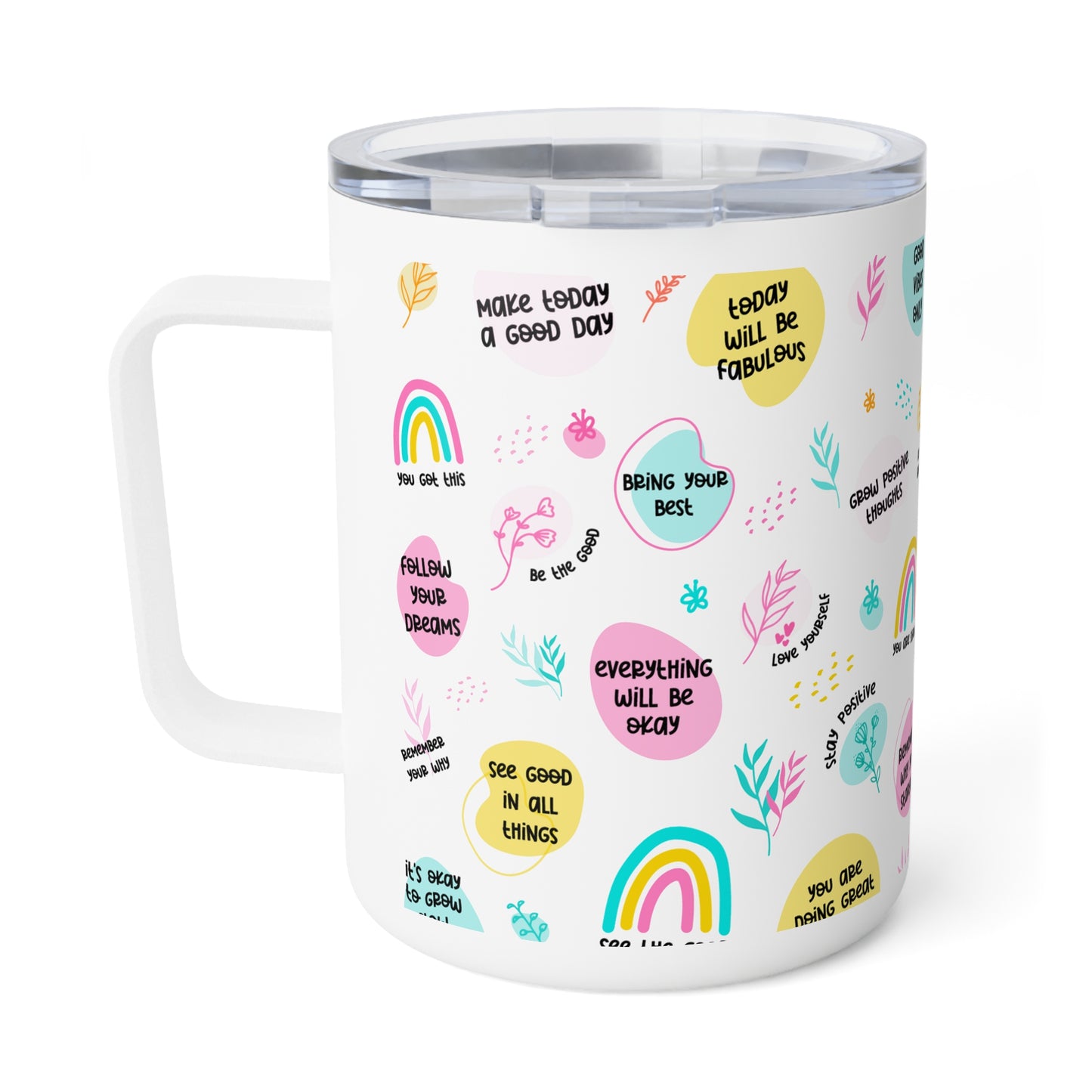 Insulated Coffee Mug, 10oz