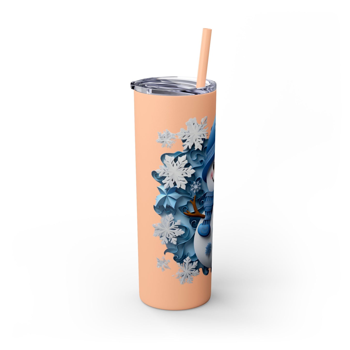 Skinny Tumbler with Straw, 20oz