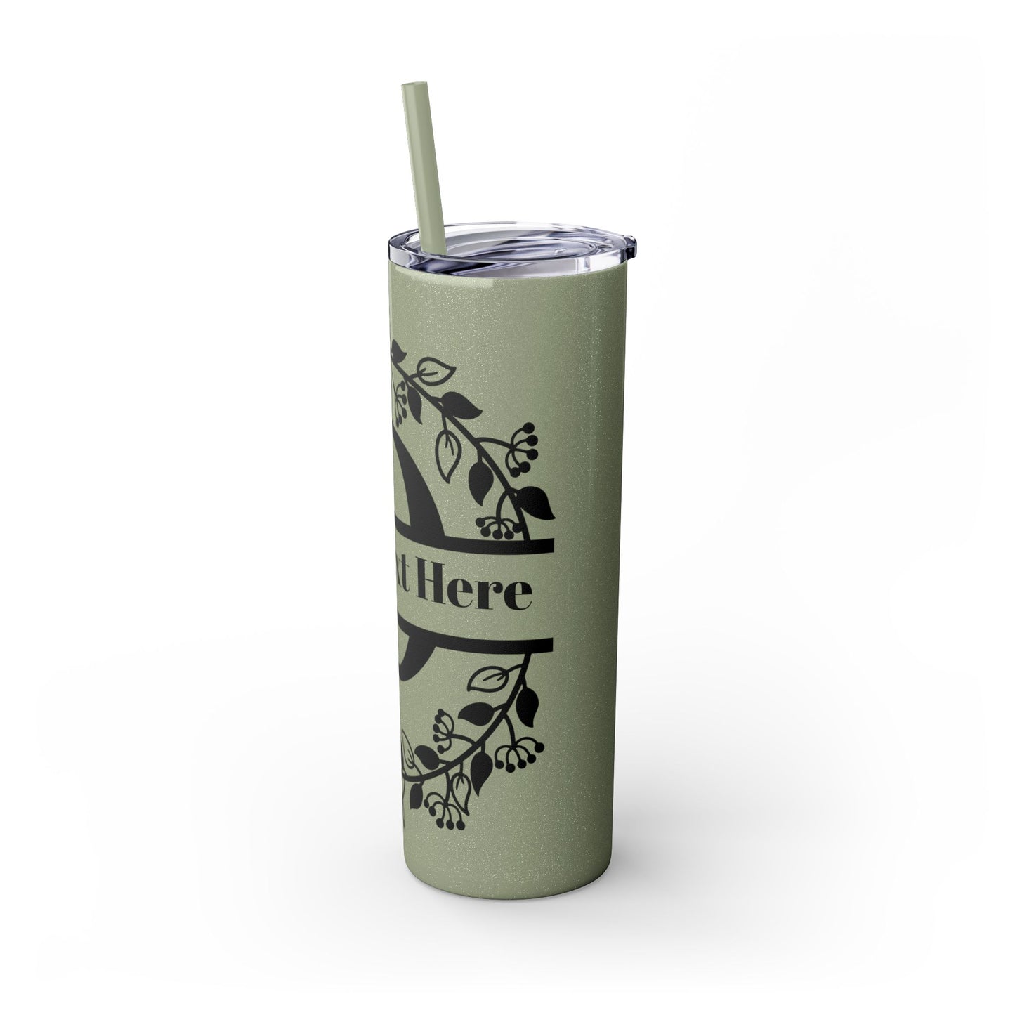 Skinny Tumbler with Straw, 20oz
