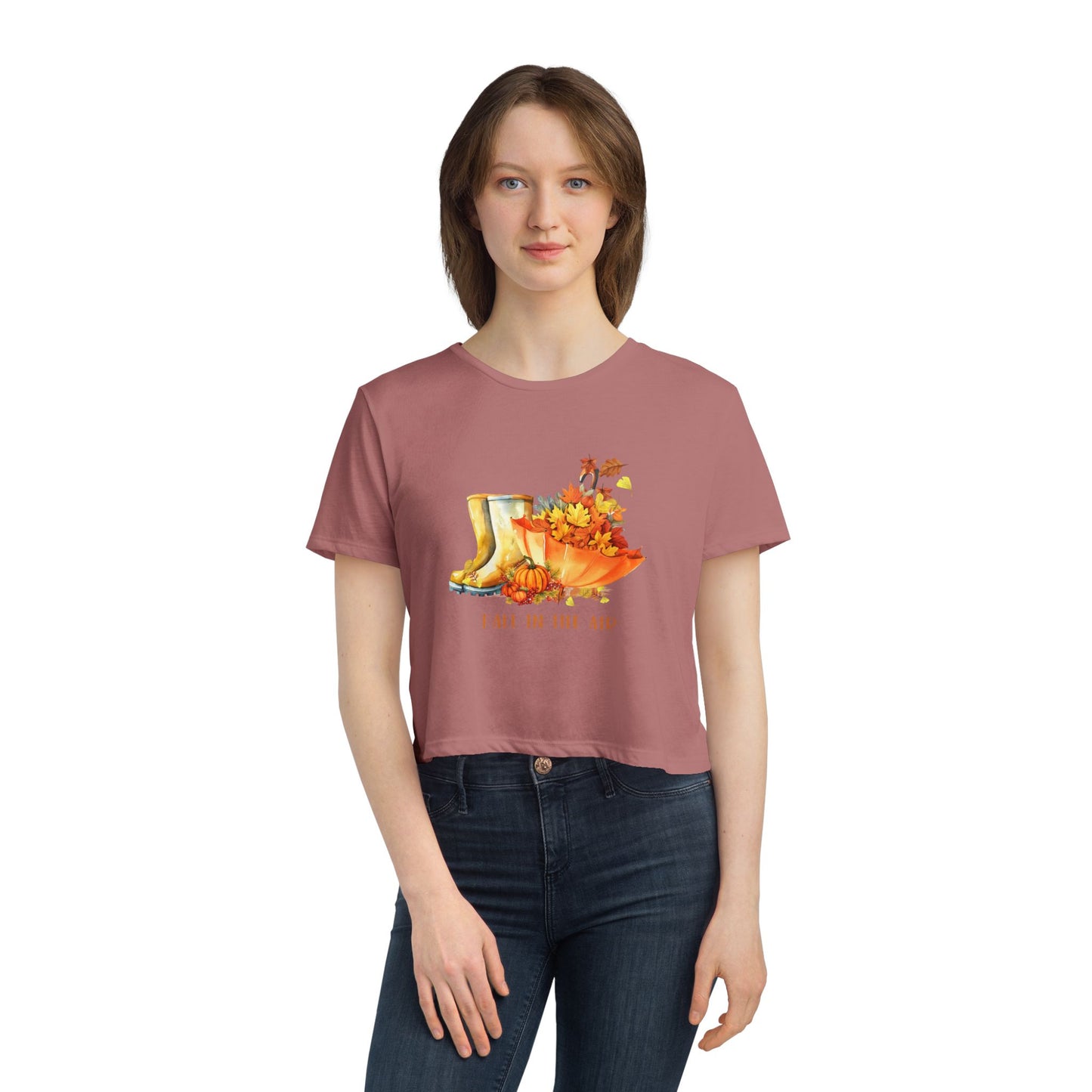 Women's Flowy Cropped Tee
