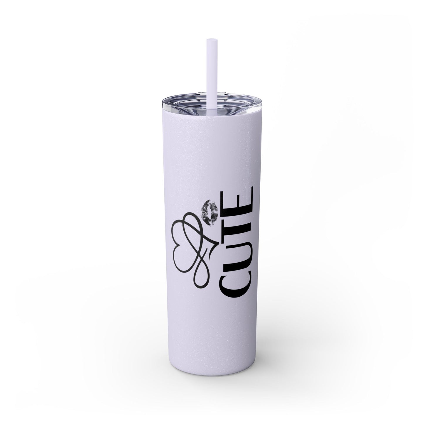 Skinny Tumbler with Straw, 20oz