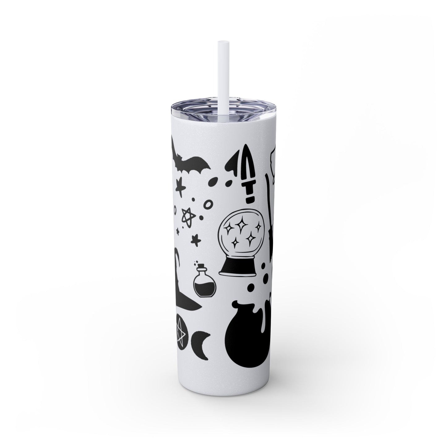 Skinny Tumbler with Straw, 20oz