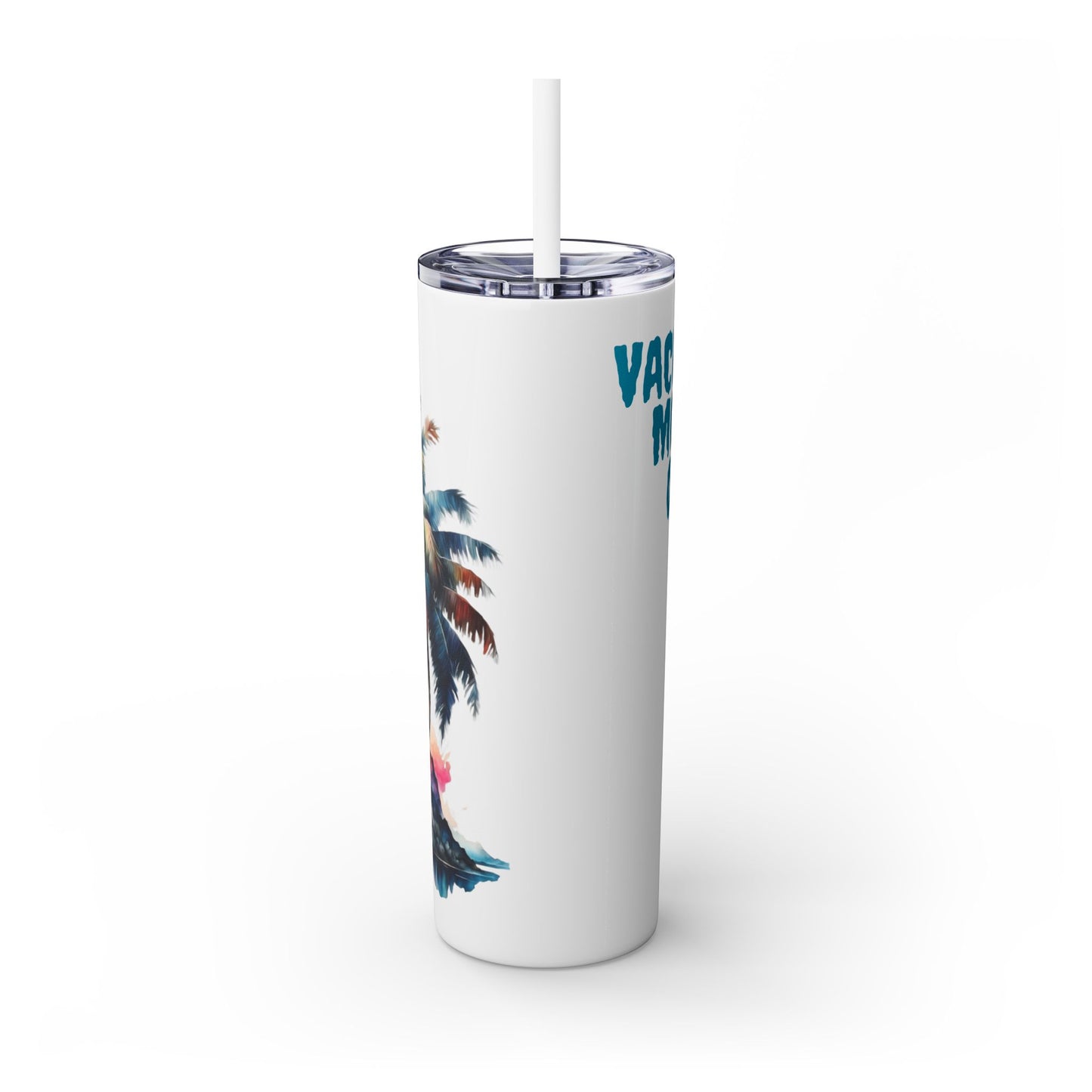 Skinny Tumbler with Straw, 20oz