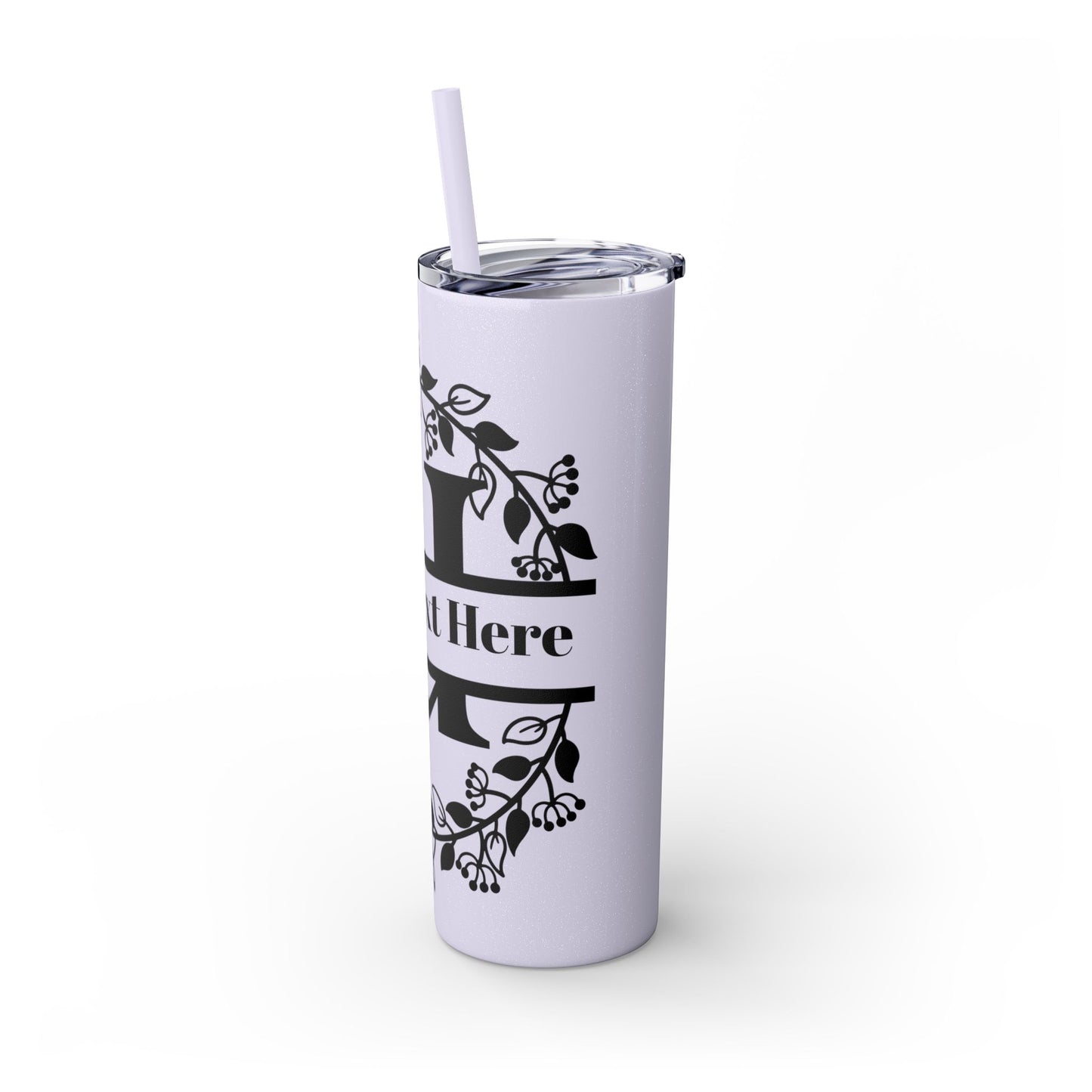 Skinny Tumbler with Straw, 20oz
