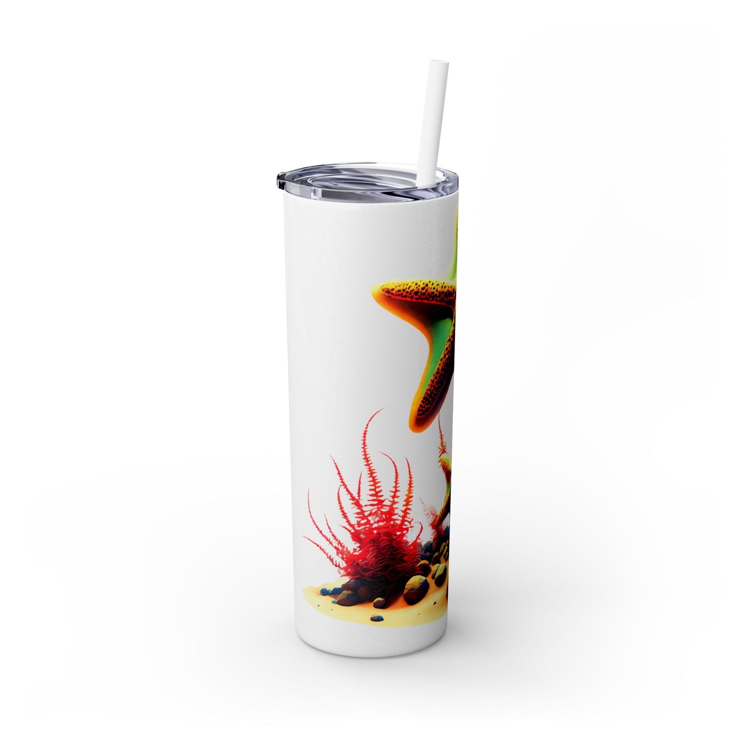 Skinny Tumbler with Straw, 20oz