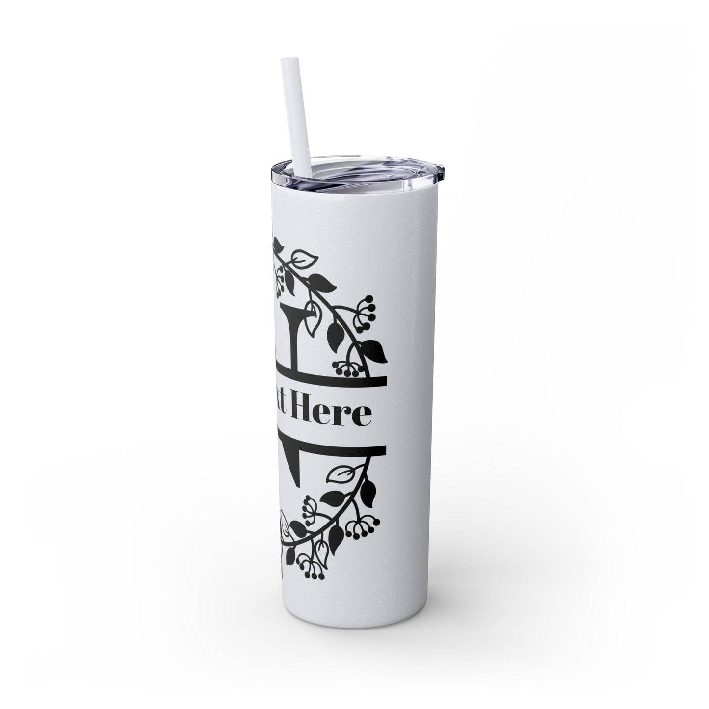 Skinny Tumbler with Straw, 20oz