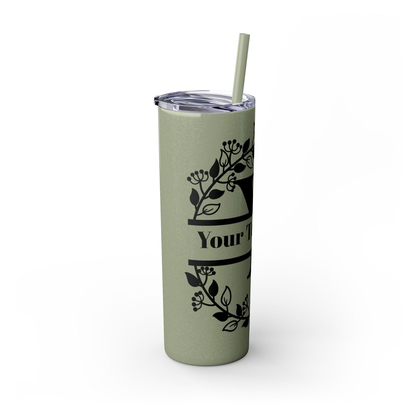 Skinny Tumbler with Straw, 20oz