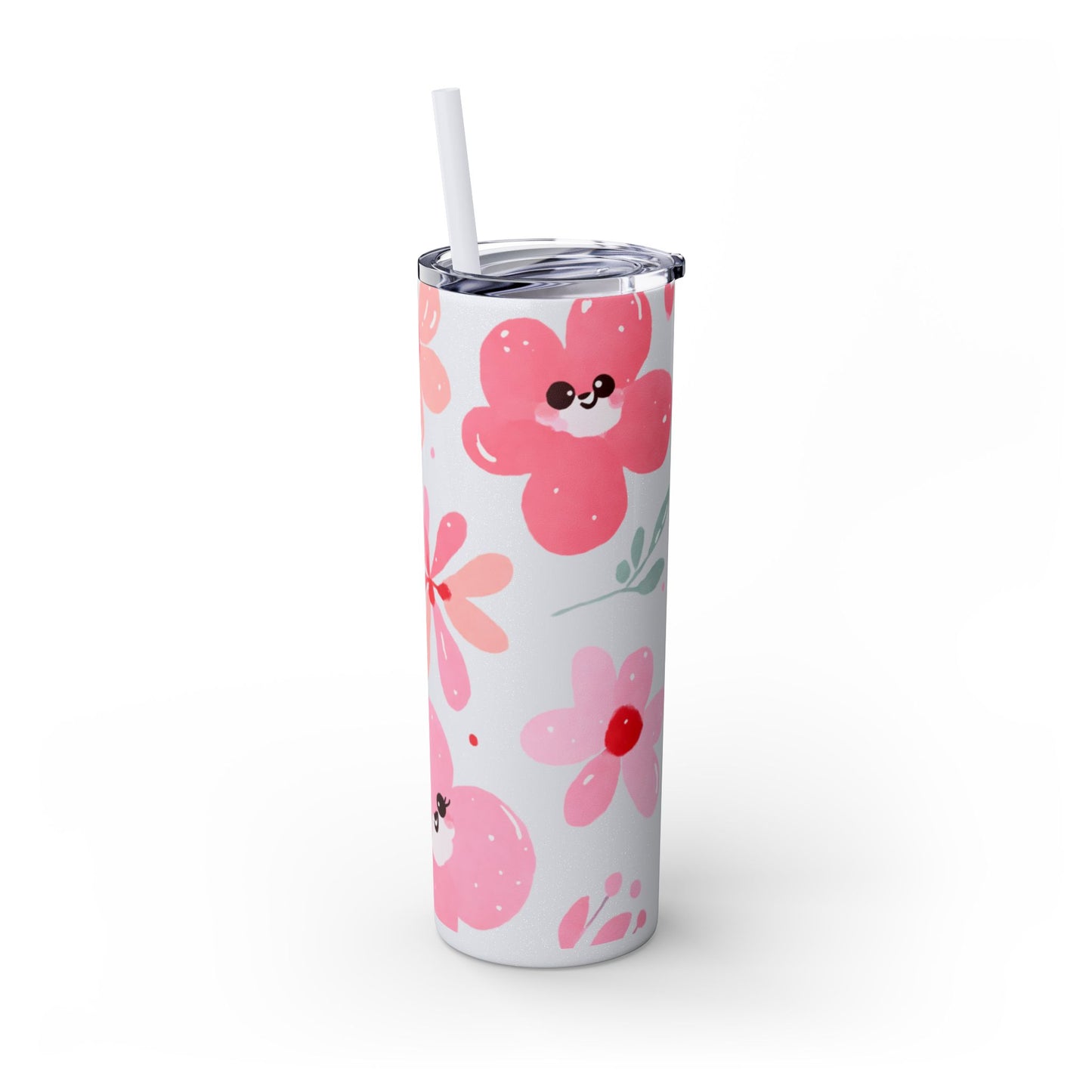 Skinny Tumbler with Straw, 20oz