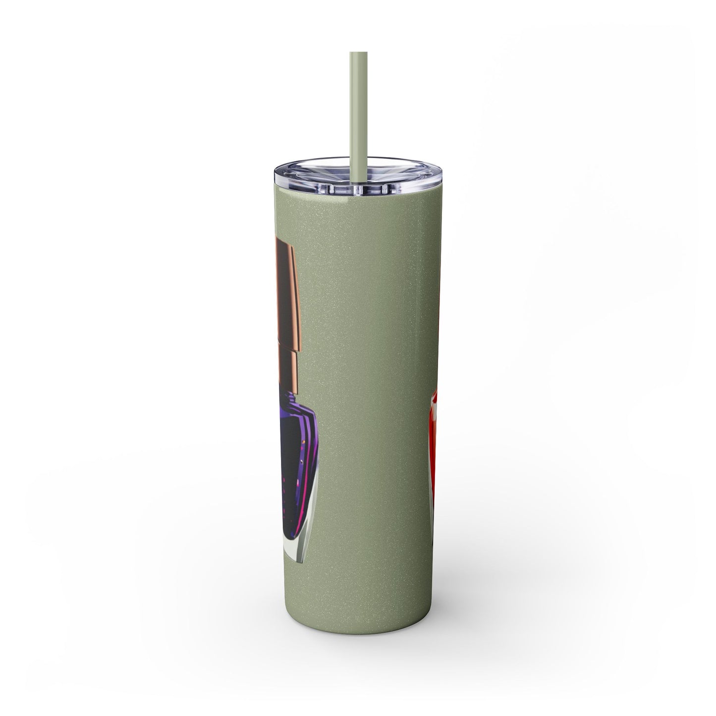 Skinny Tumbler with Straw, 20oz