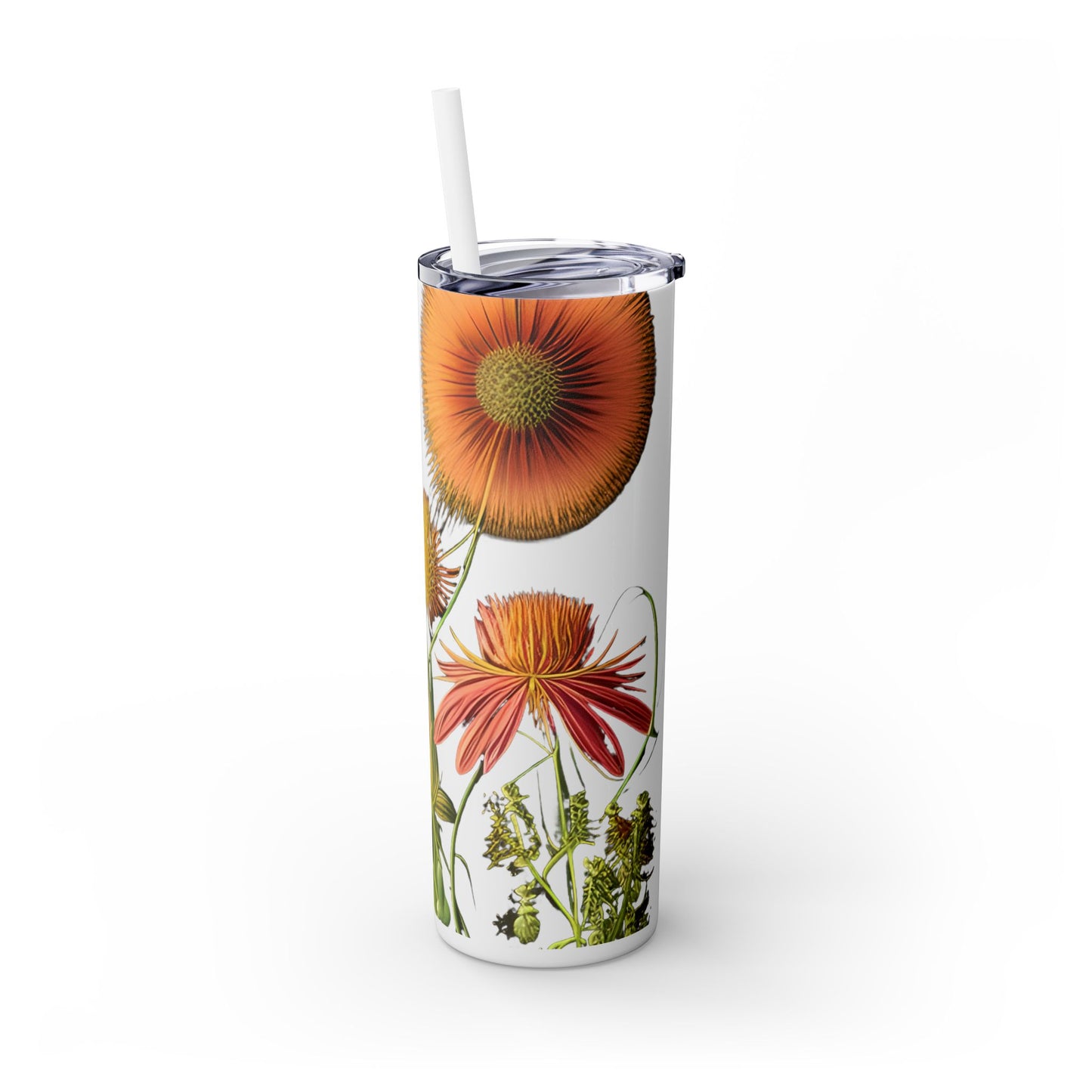 Skinny Tumbler with Straw, 20oz