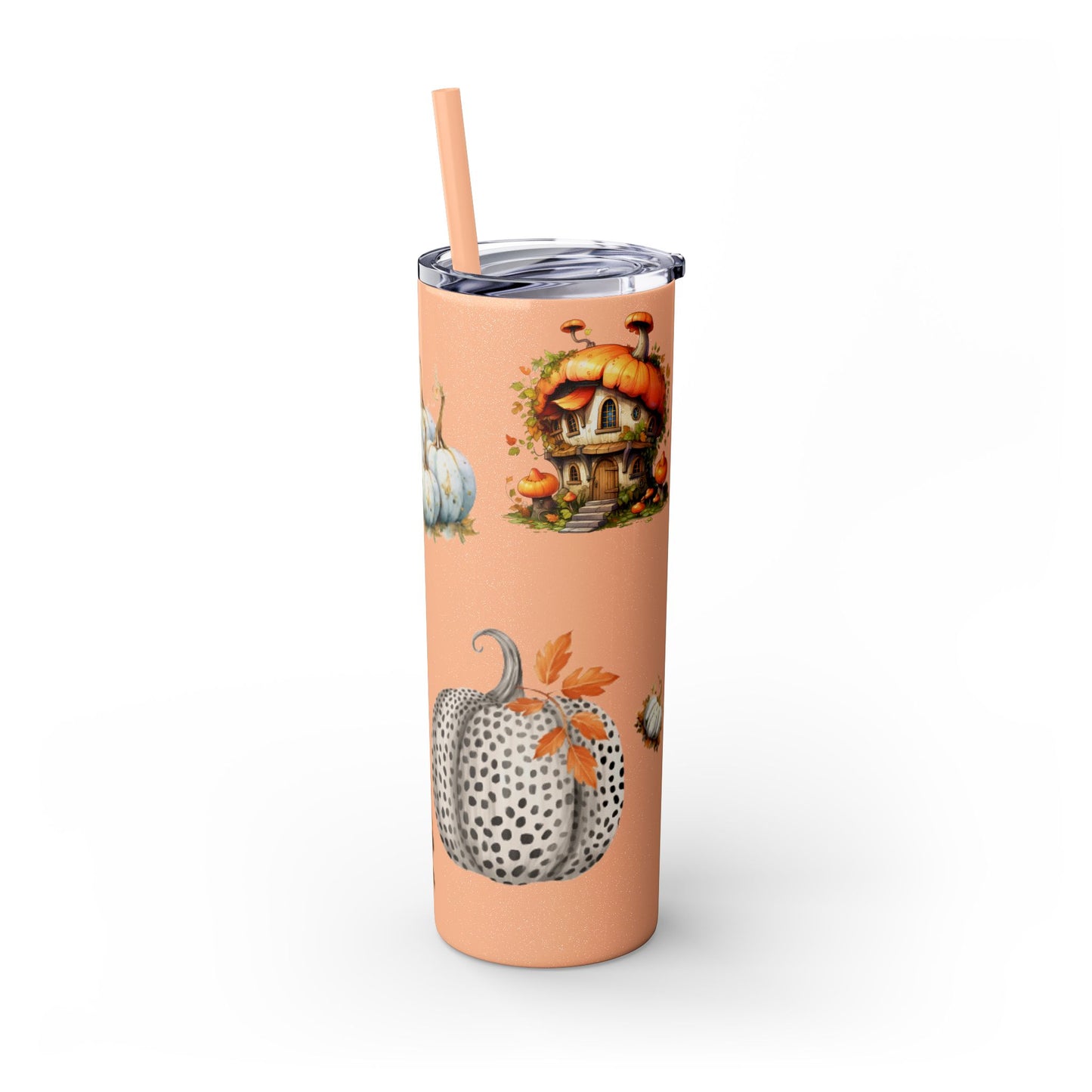 Skinny Tumbler with Straw, 20oz