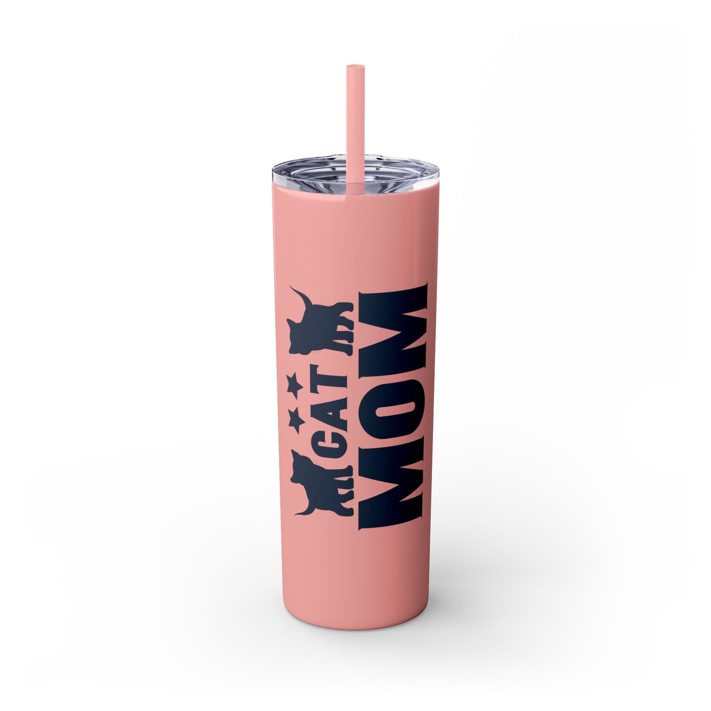 Skinny Tumbler with Straw, 20oz