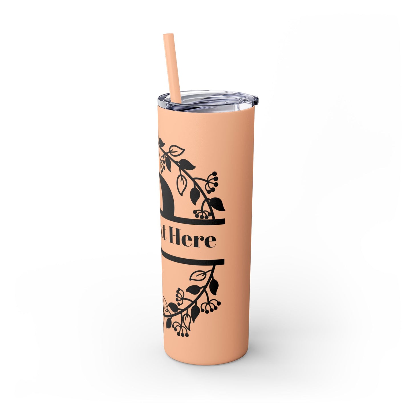 Skinny Tumbler with Straw, 20oz