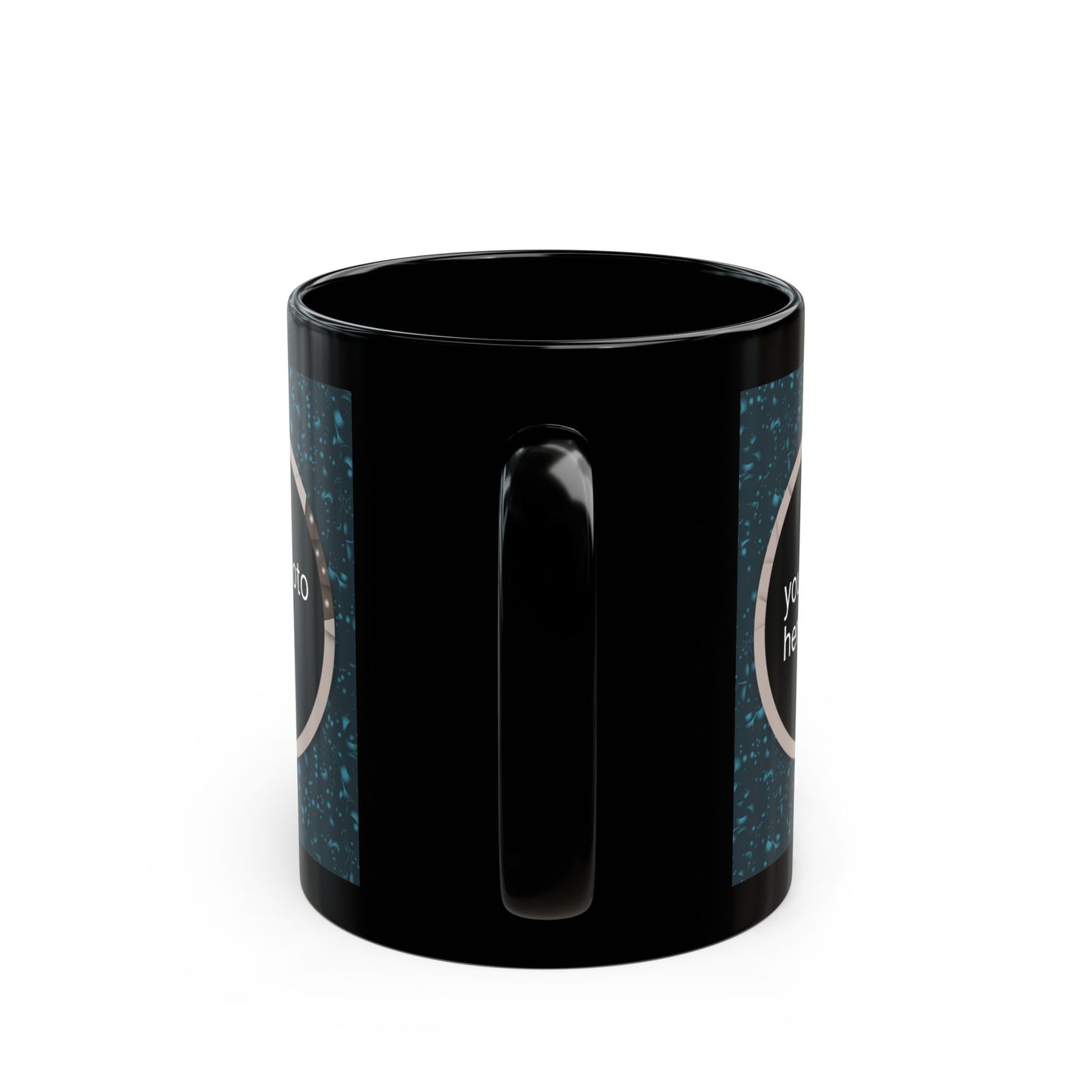 11oz Black Mug