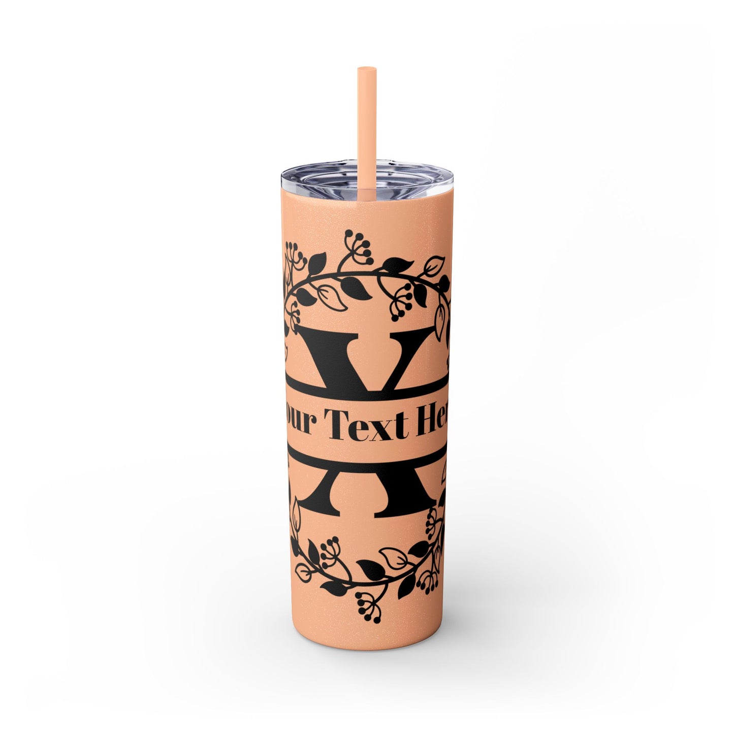 Skinny Tumbler with Straw, 20oz