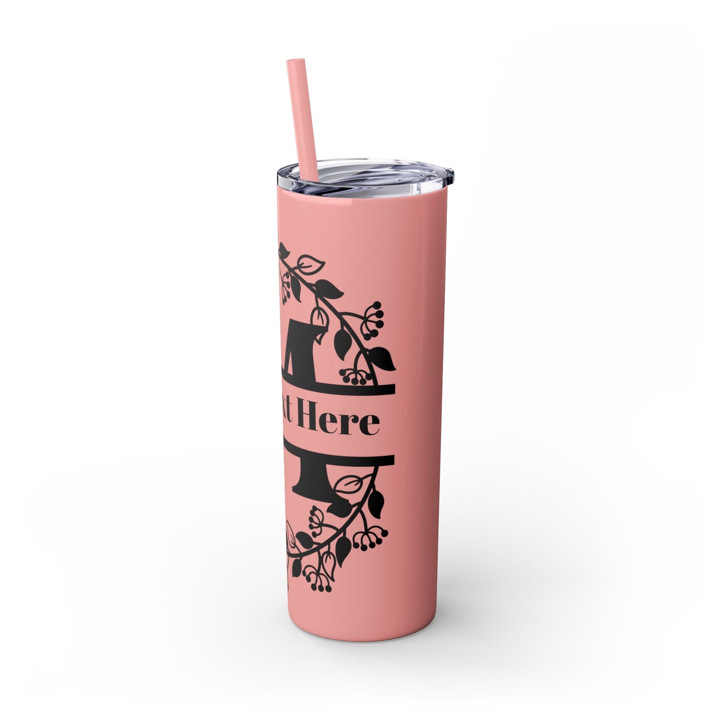 Skinny Tumbler with Straw, 20oz