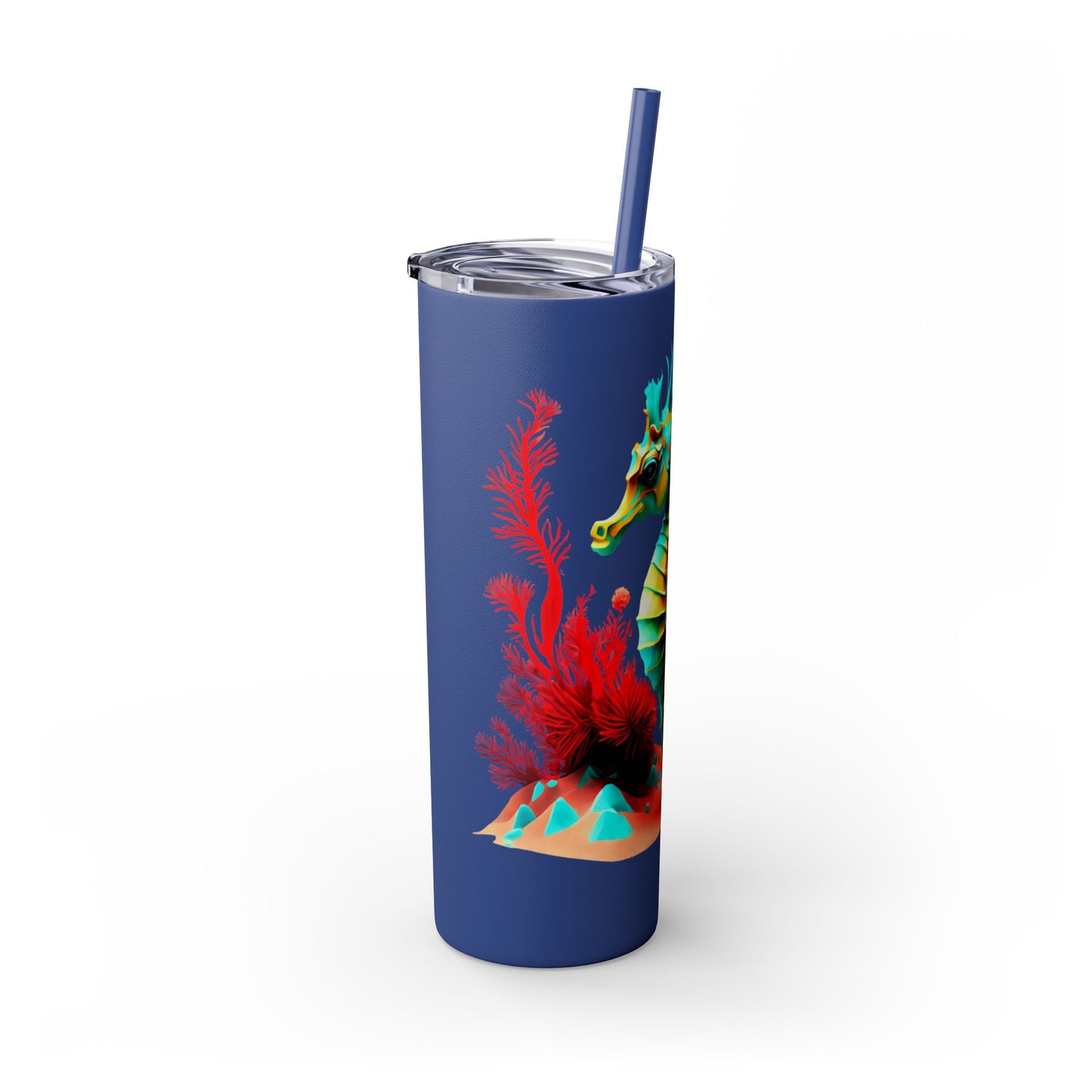 Skinny Tumbler with Straw, 20oz