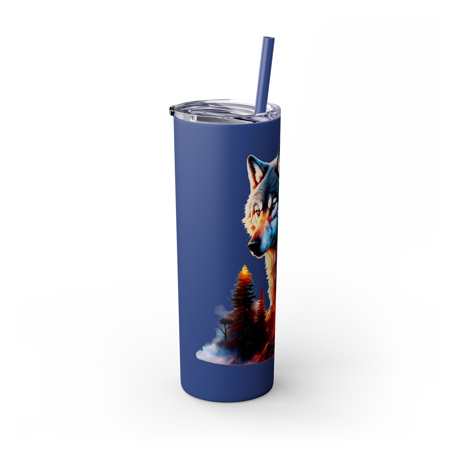 Skinny Tumbler with Straw, 20oz