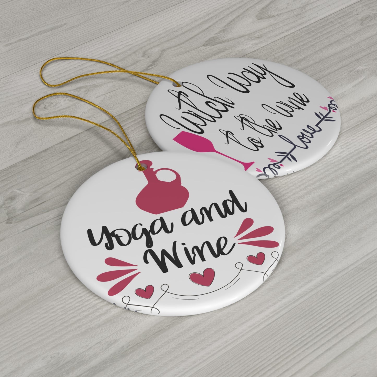 Ceramic Ornament, 1-Pack