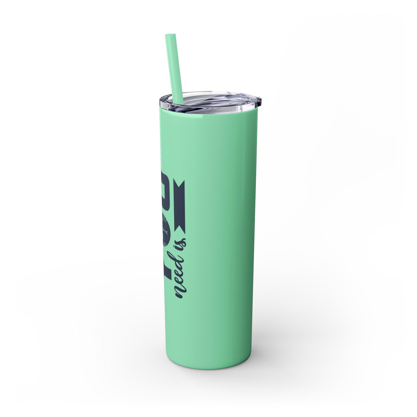 Skinny Tumbler with Straw, 20oz