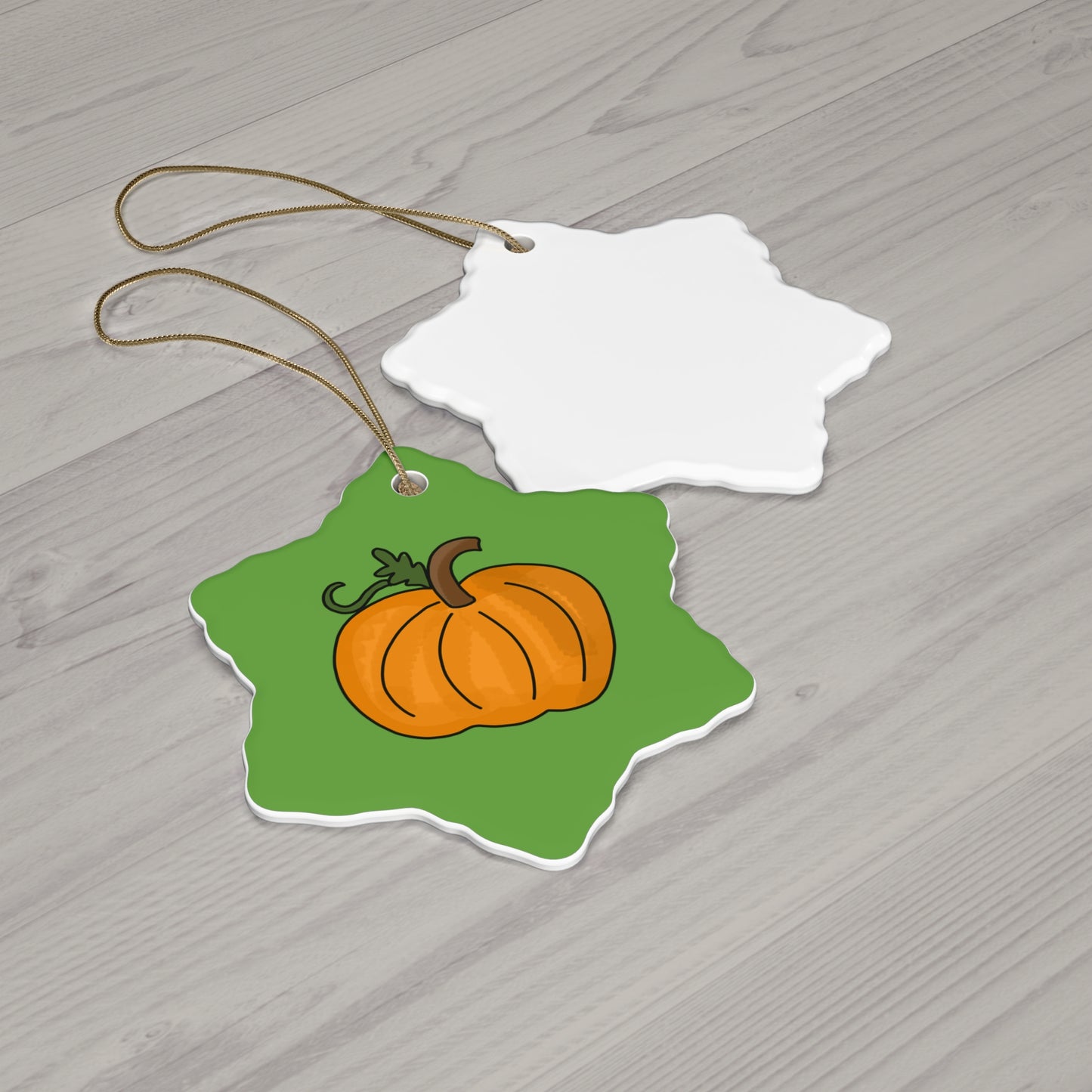 Ceramic Ornament, 4 Shapes