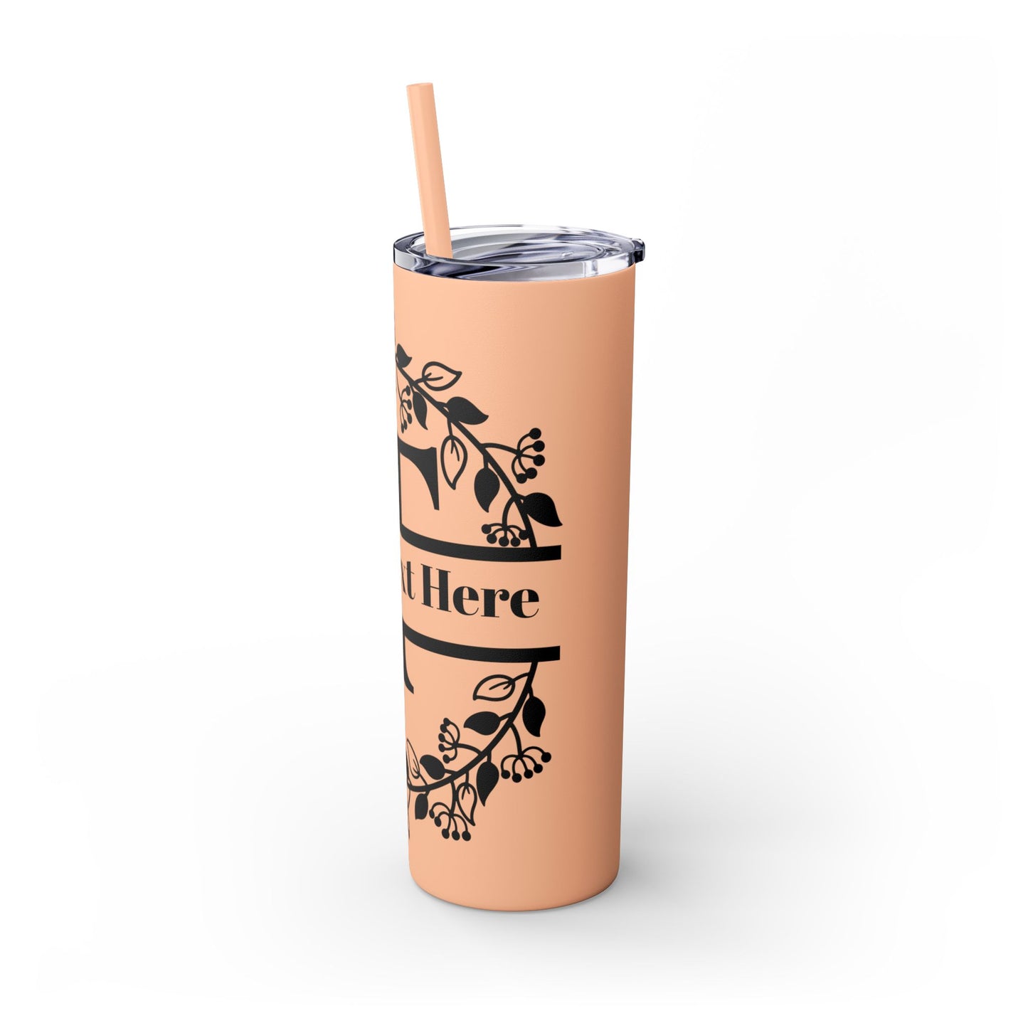 Skinny Tumbler with Straw, 20oz
