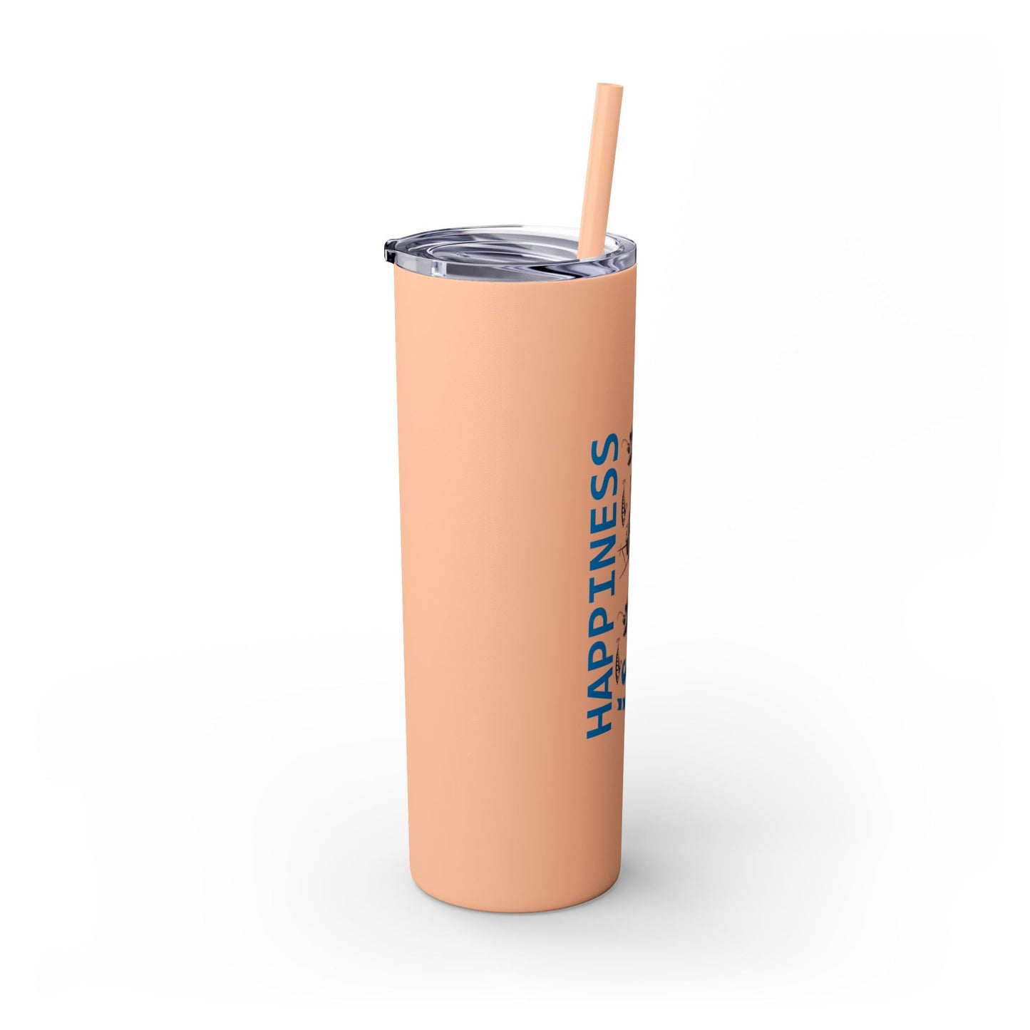 Skinny Tumbler with Straw, 20oz