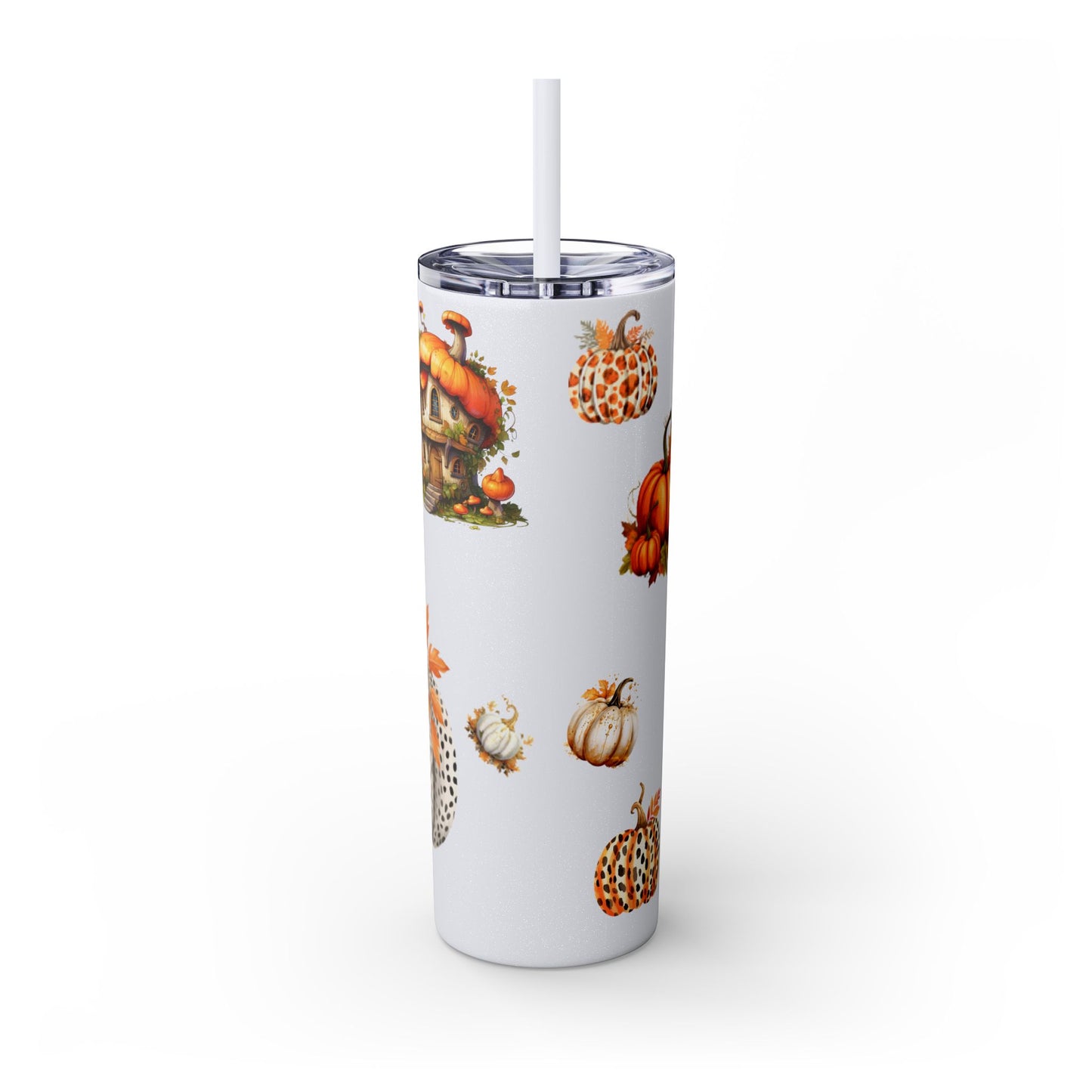 Skinny Tumbler with Straw, 20oz