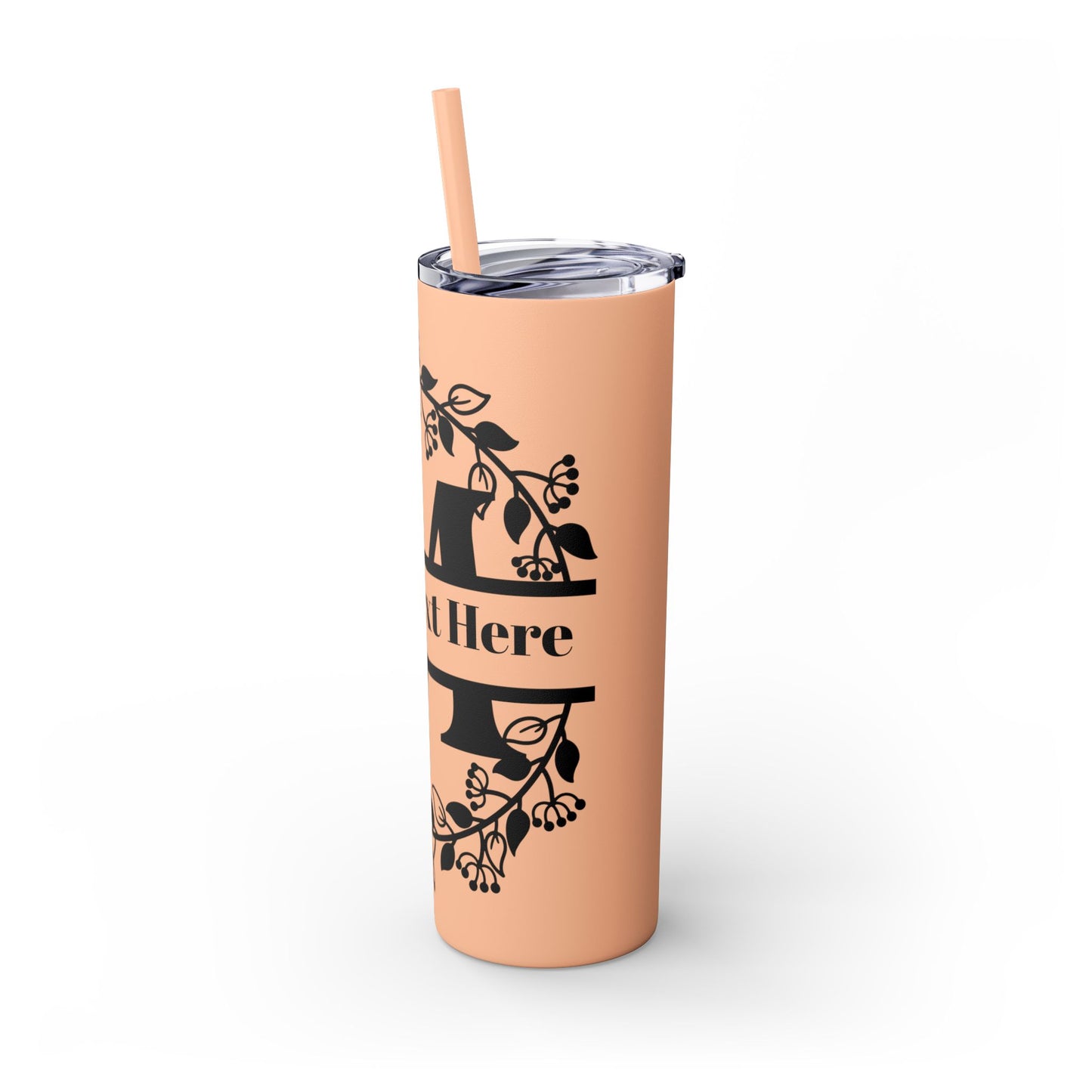 Skinny Tumbler with Straw, 20oz
