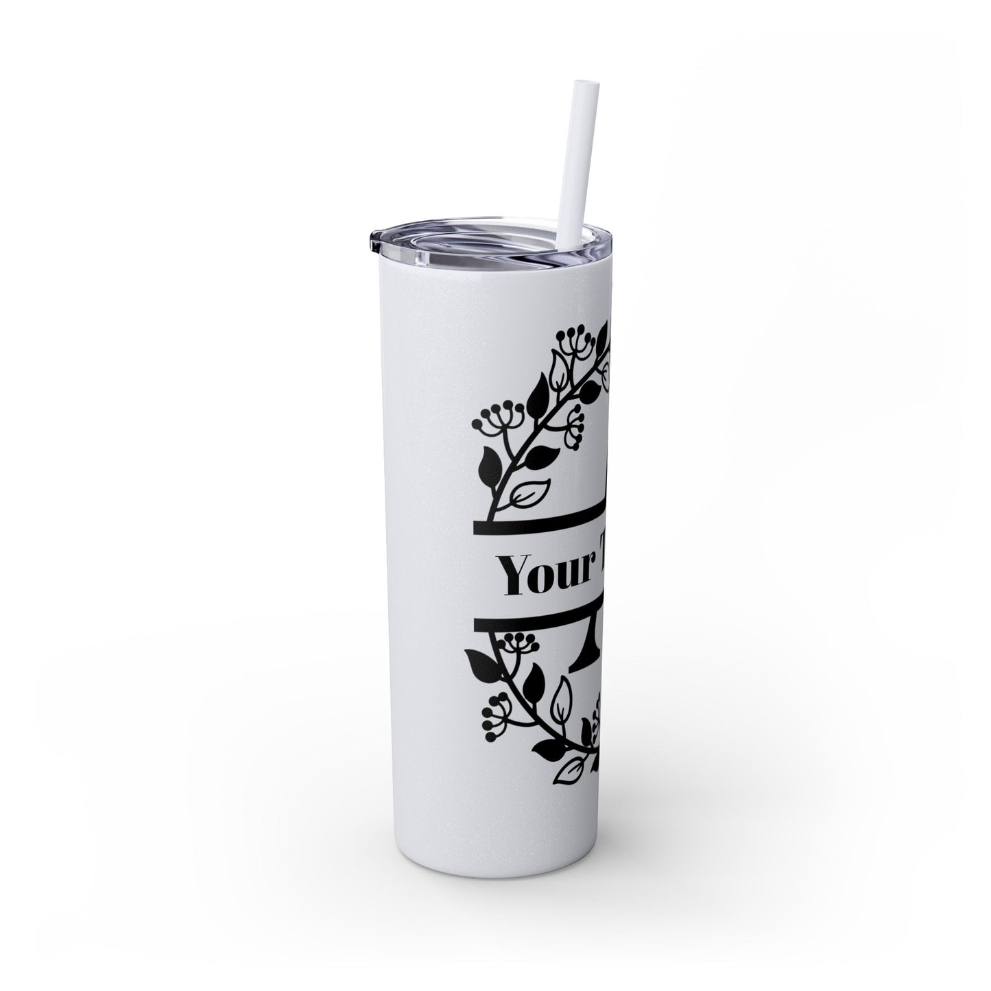 Skinny Tumbler with Straw, 20oz