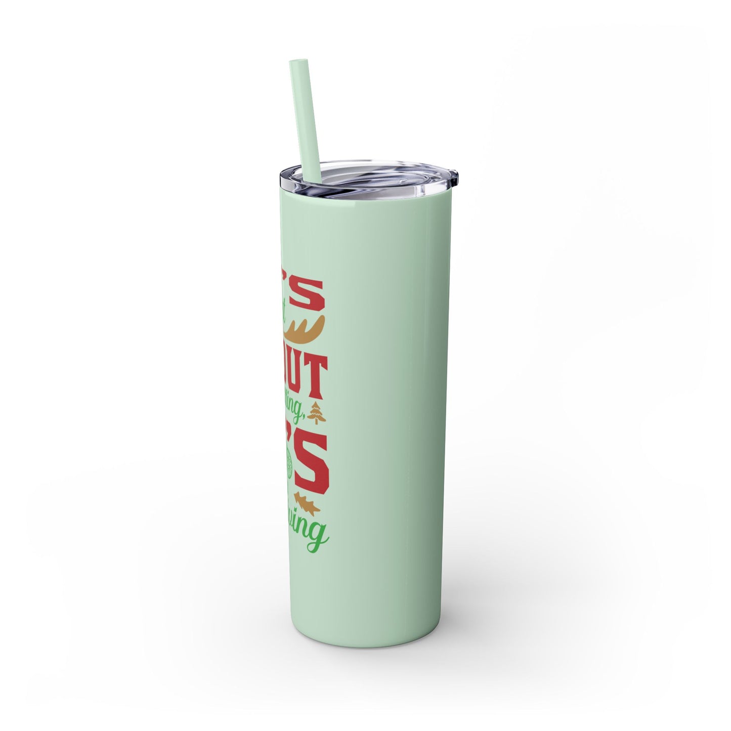 Skinny Tumbler with Straw, 20oz