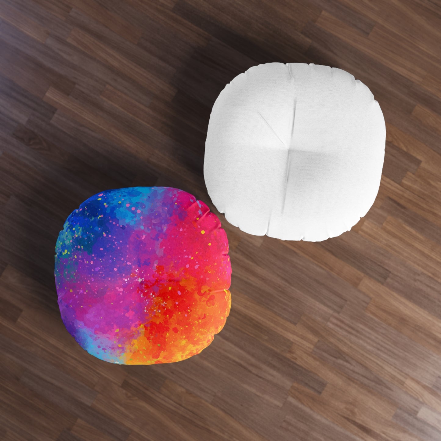 Tufted Floor Pillow, Round