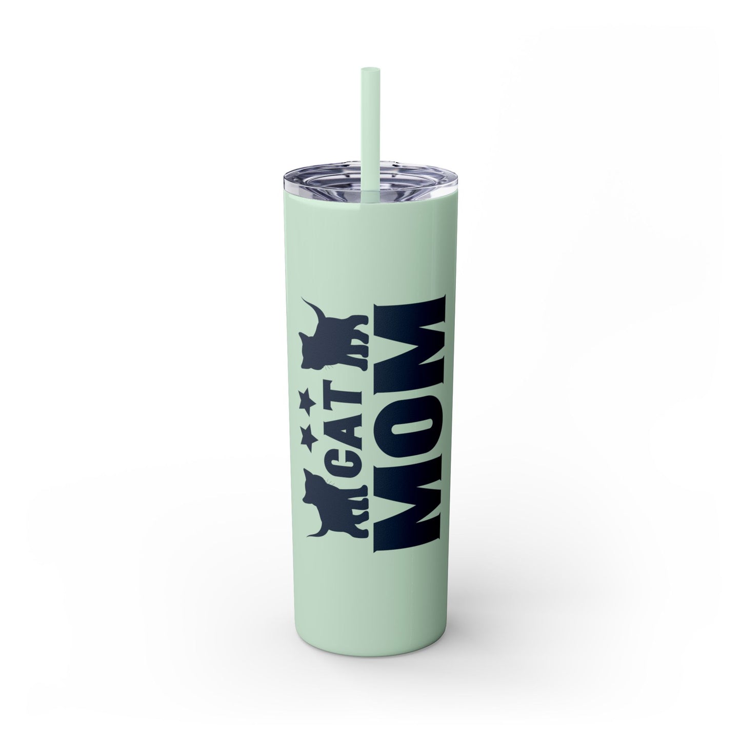 Skinny Tumbler with Straw, 20oz