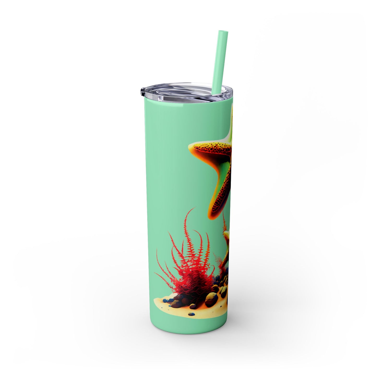 Skinny Tumbler with Straw, 20oz