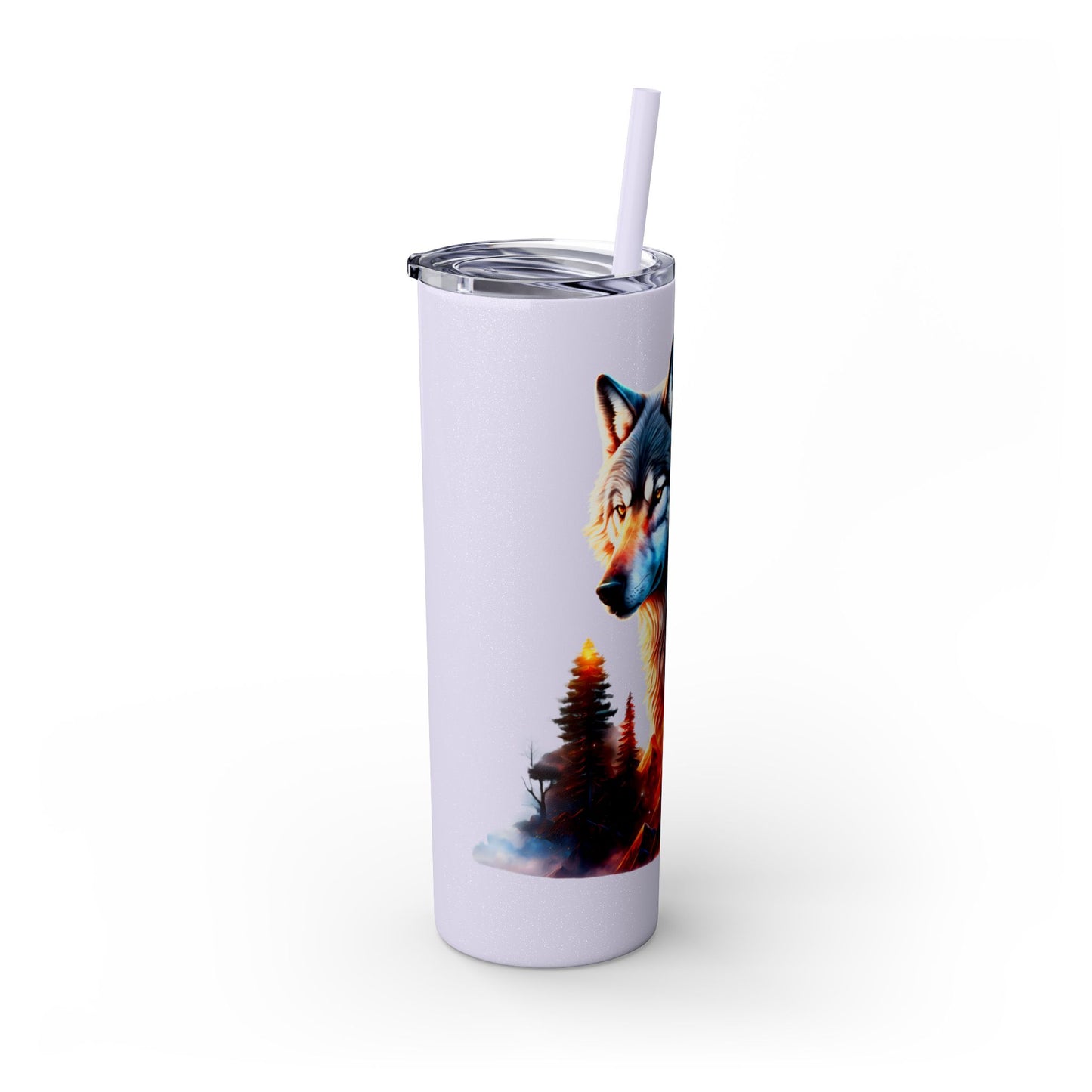 Skinny Tumbler with Straw, 20oz