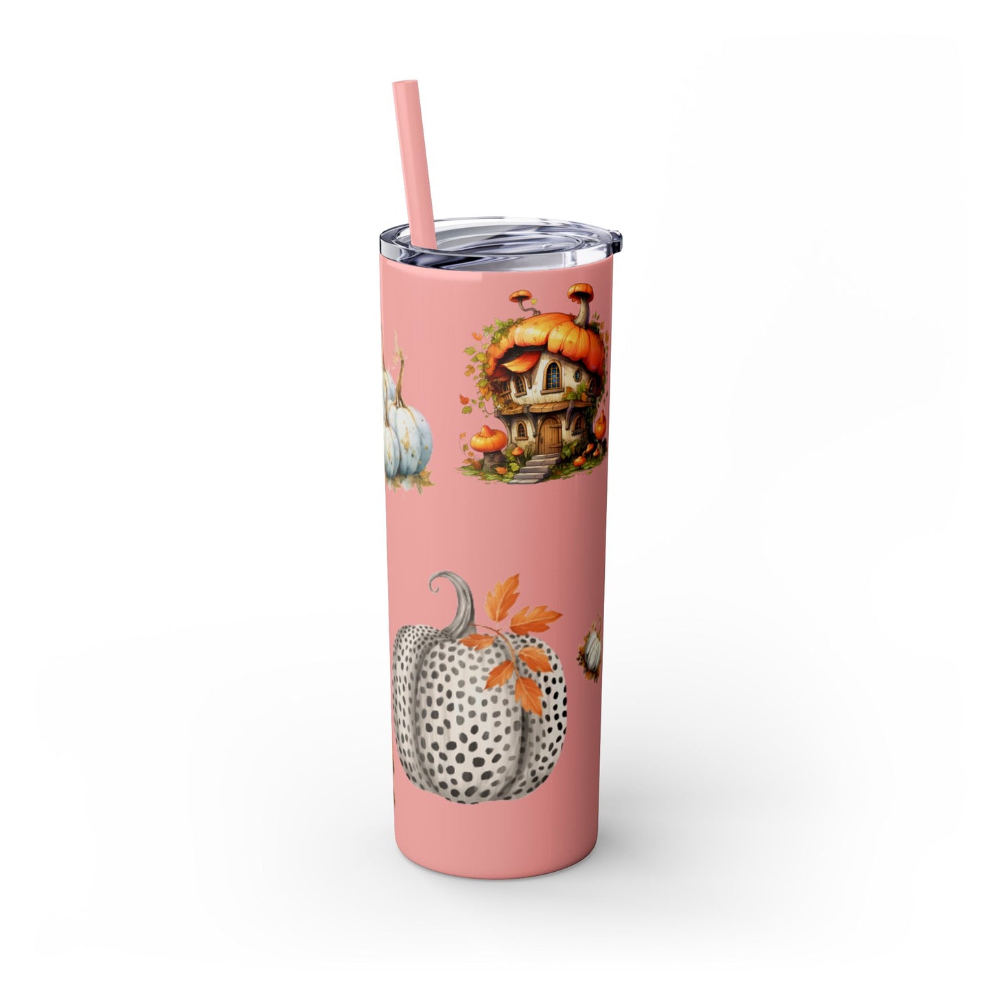 Skinny Tumbler with Straw, 20oz