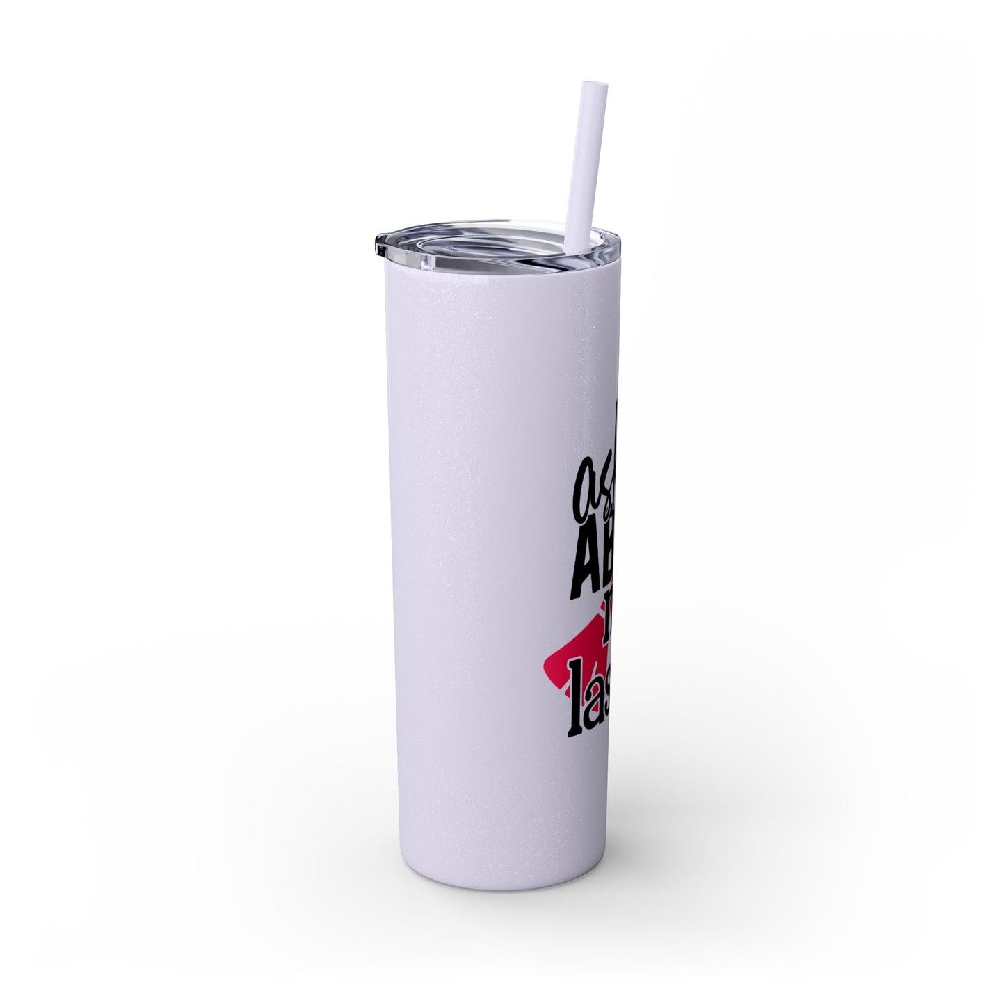 Skinny Tumbler with Straw, 20oz