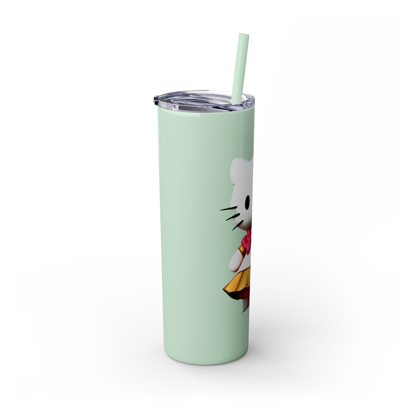 Skinny Tumbler with Straw, 20oz