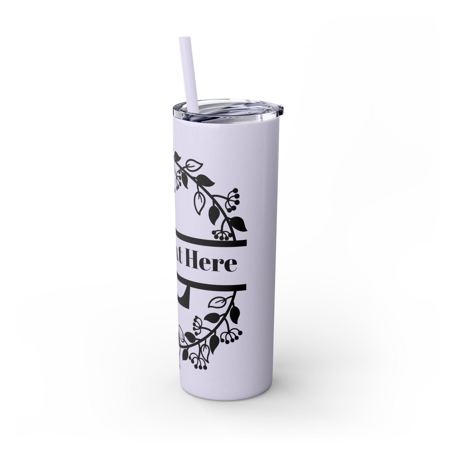 Skinny Tumbler with Straw, 20oz