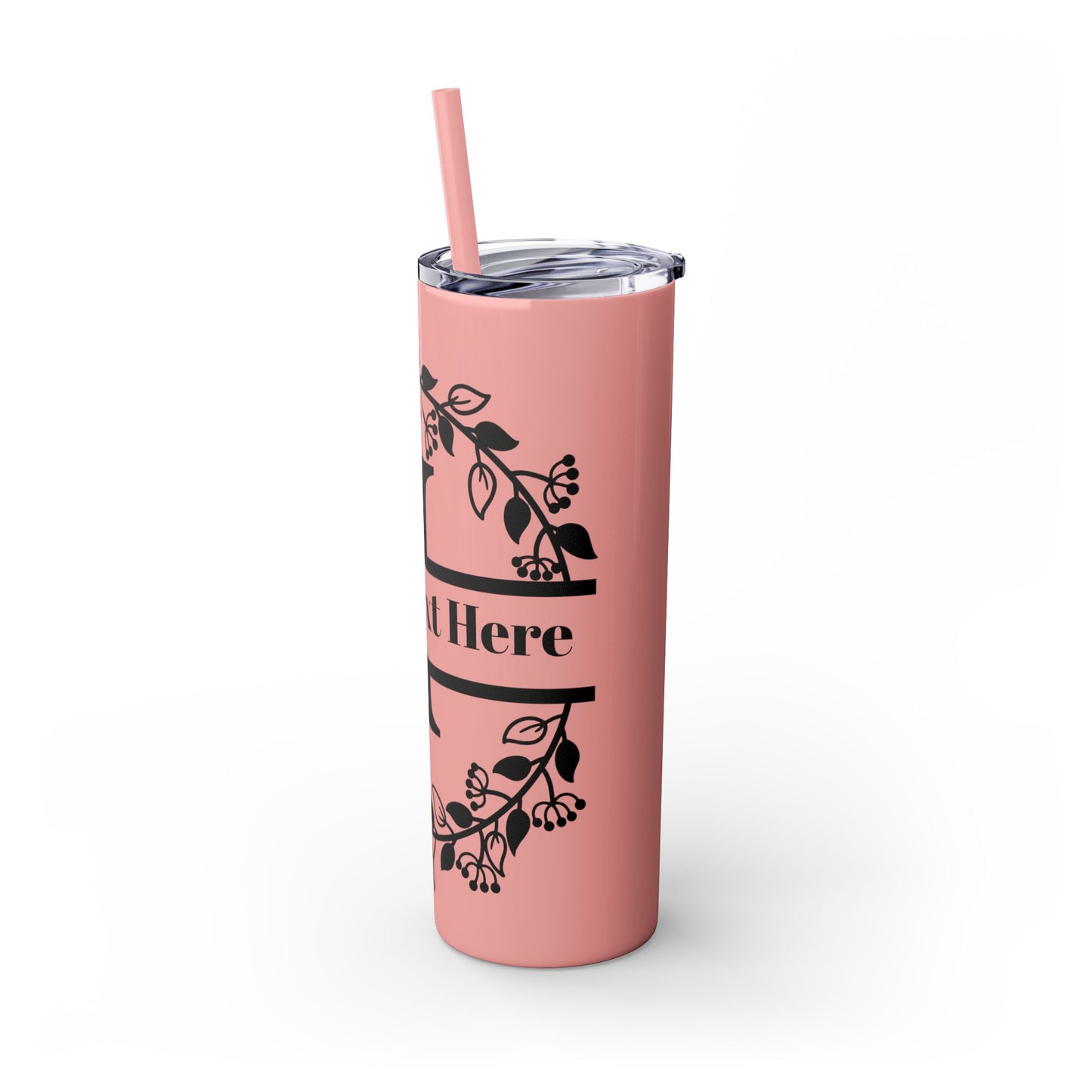 Skinny Tumbler with Straw, 20oz