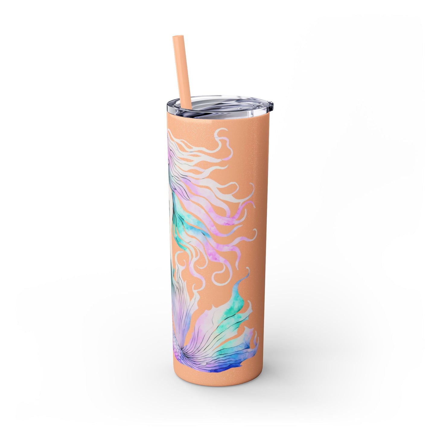 Skinny Tumbler with Straw, 20oz