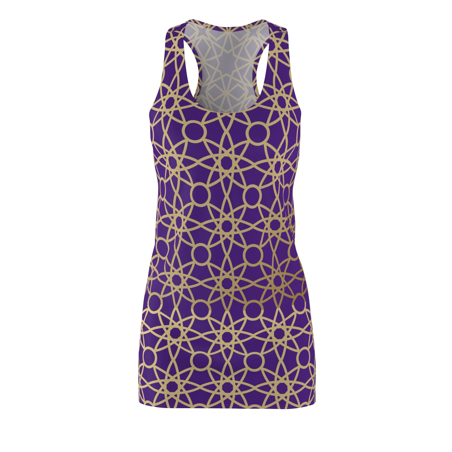 Women's Cut & Sew Racerback Dress (AOP)