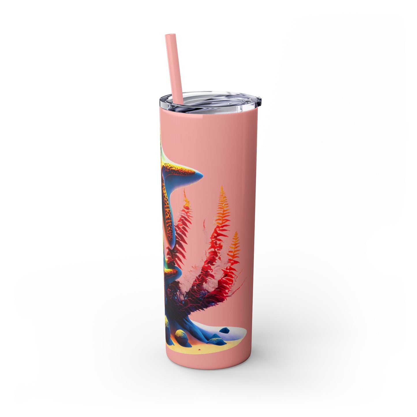 Skinny Tumbler with Straw, 20oz