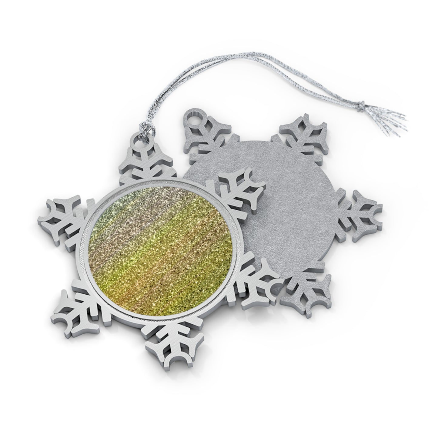 Pewter Snowflake Ornament