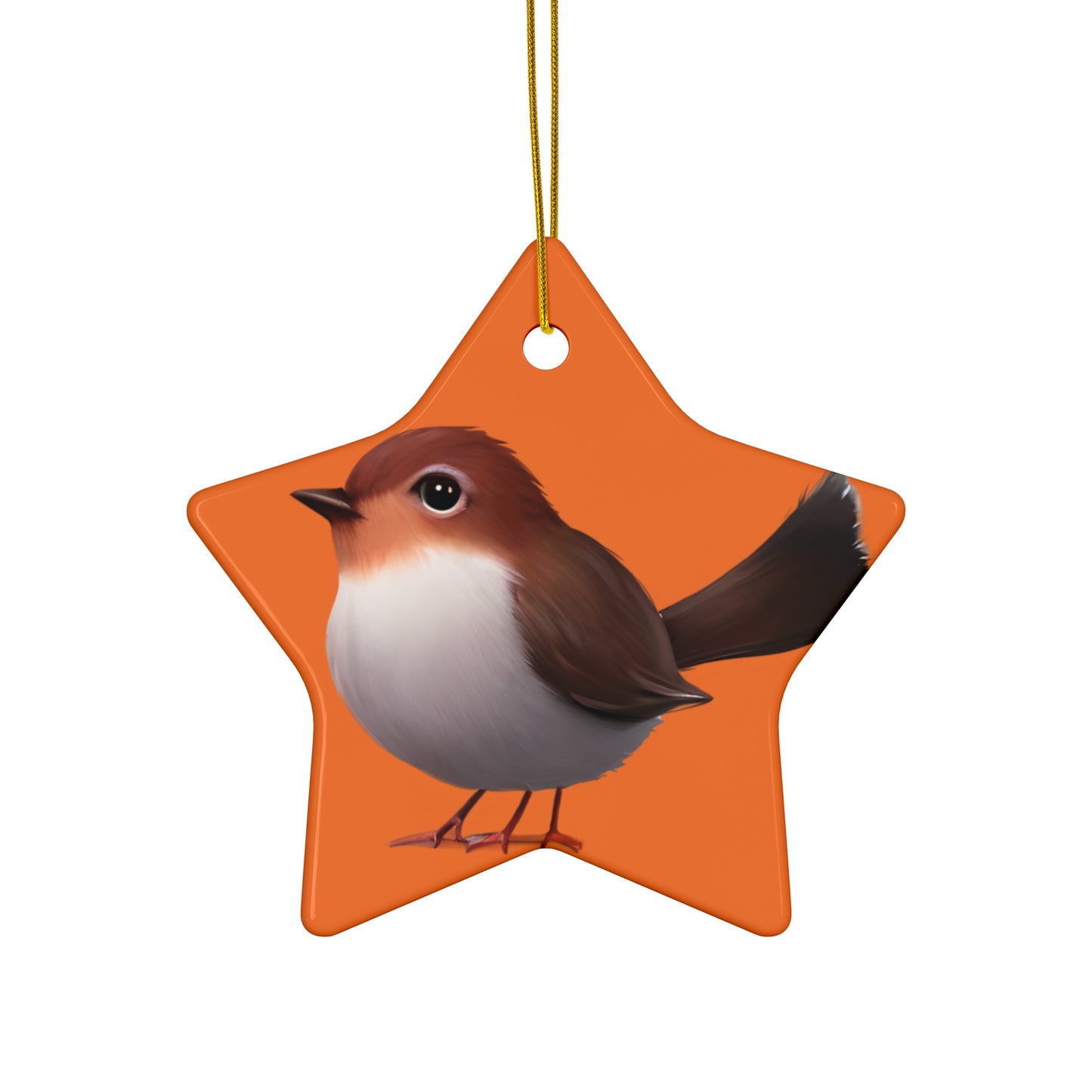 Ceramic Ornament, 4 Shapes