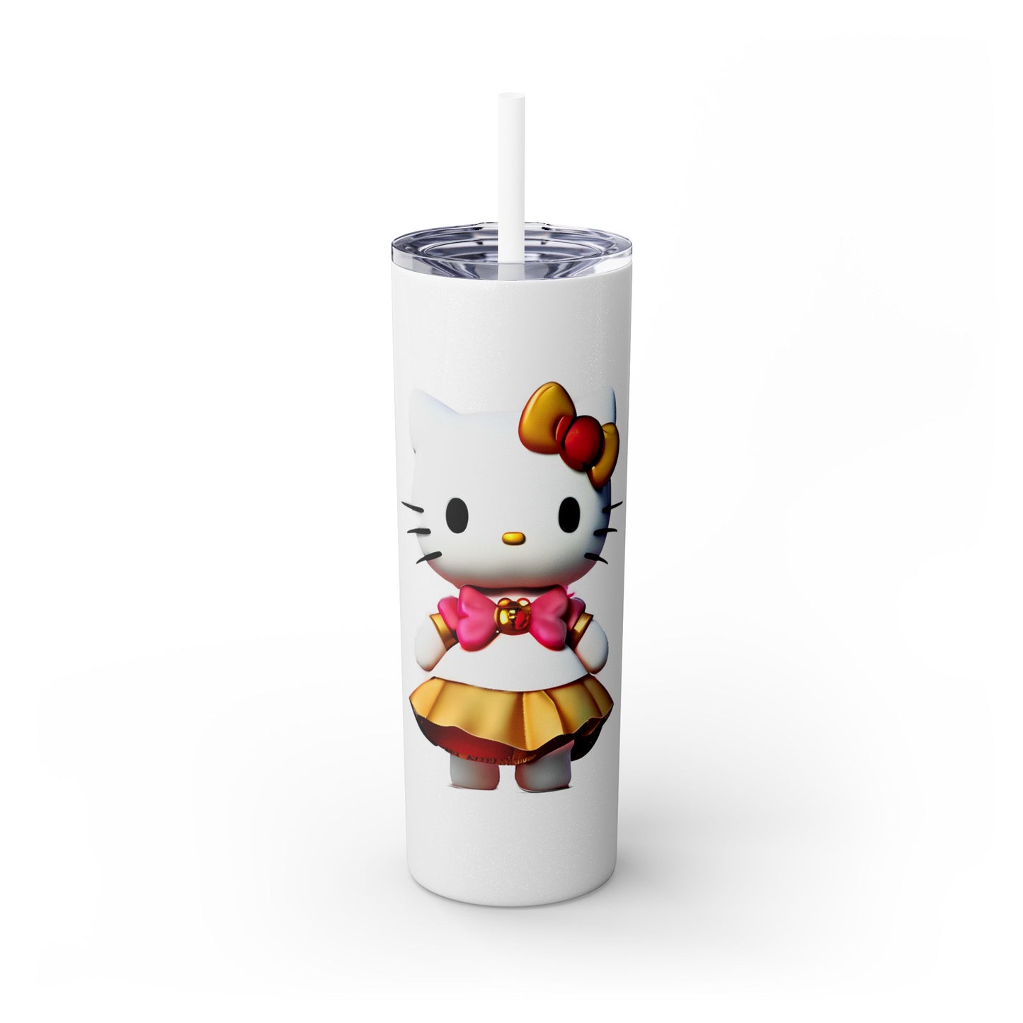 Skinny Tumbler with Straw, 20oz