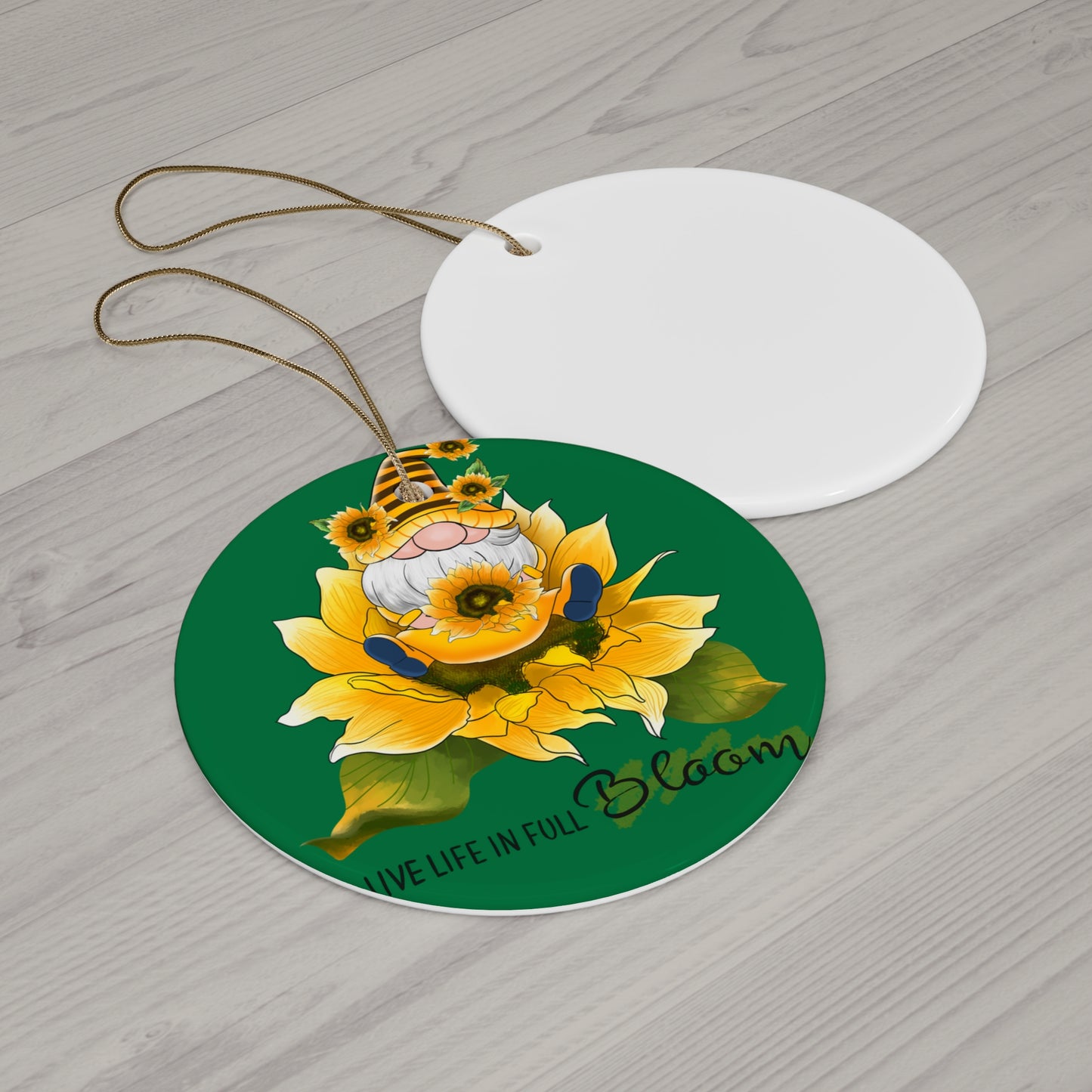Ceramic Ornament, 4 Shapes
