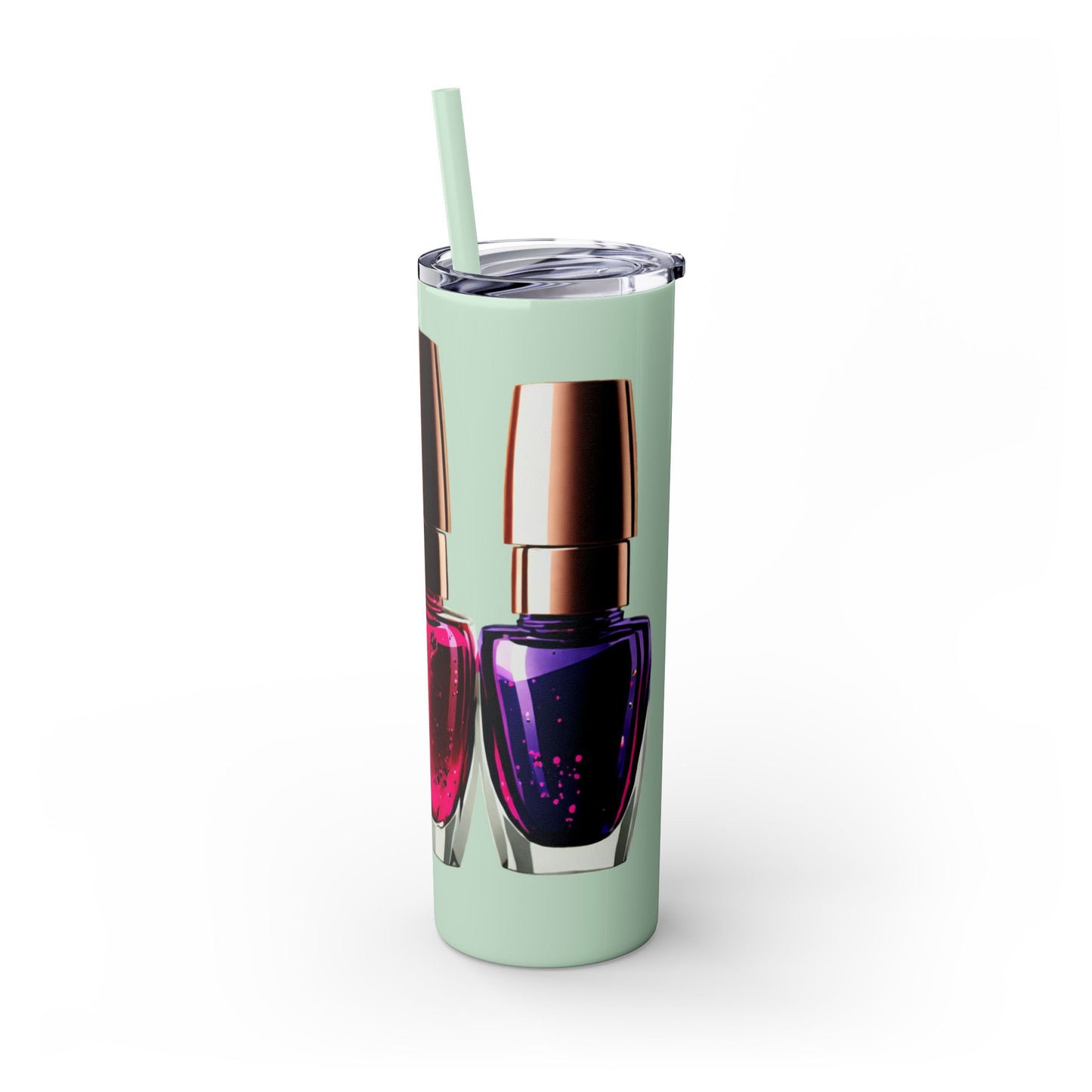 Skinny Tumbler with Straw, 20oz